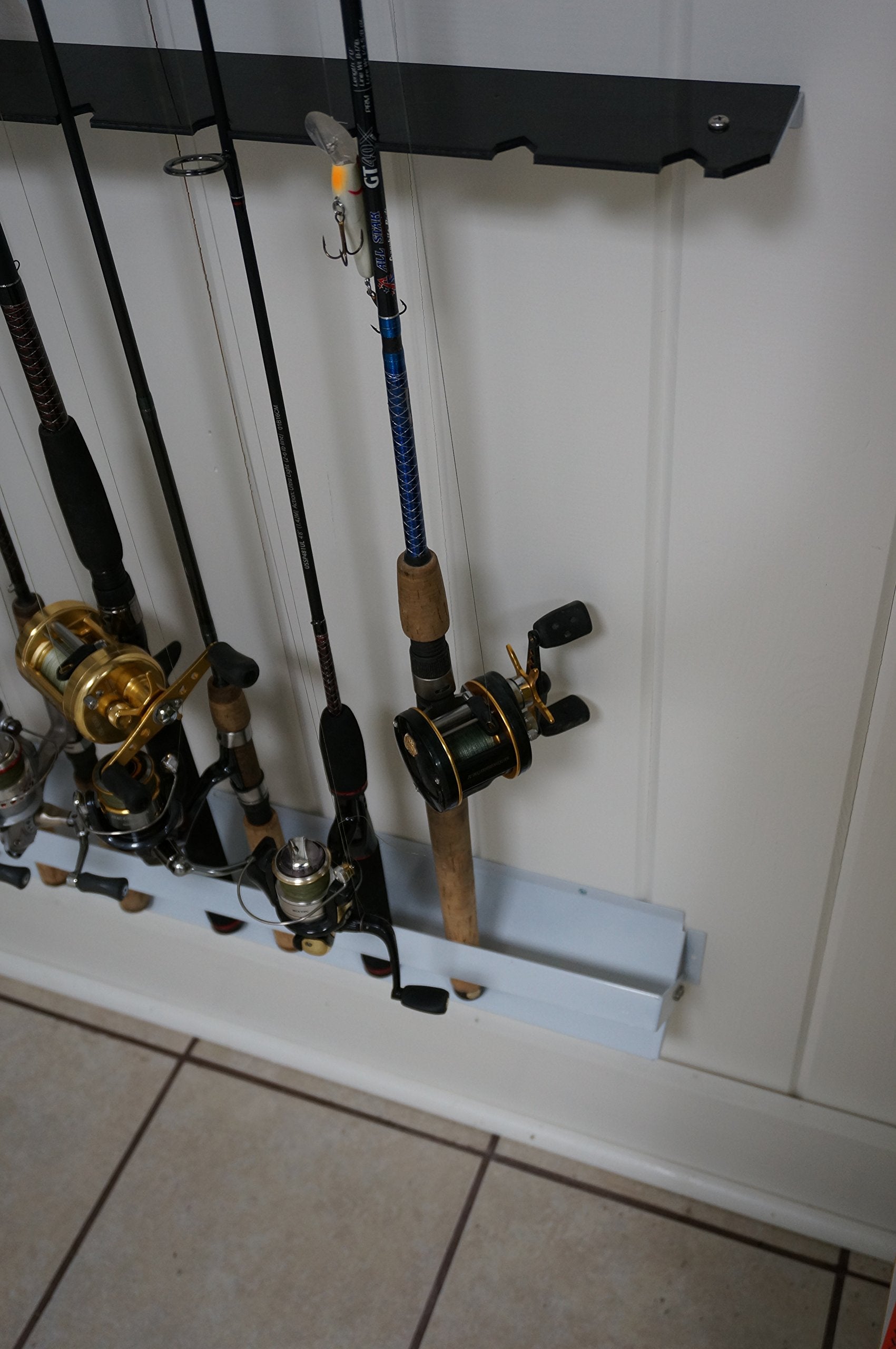 Wall-Mount Viking Rod Rack