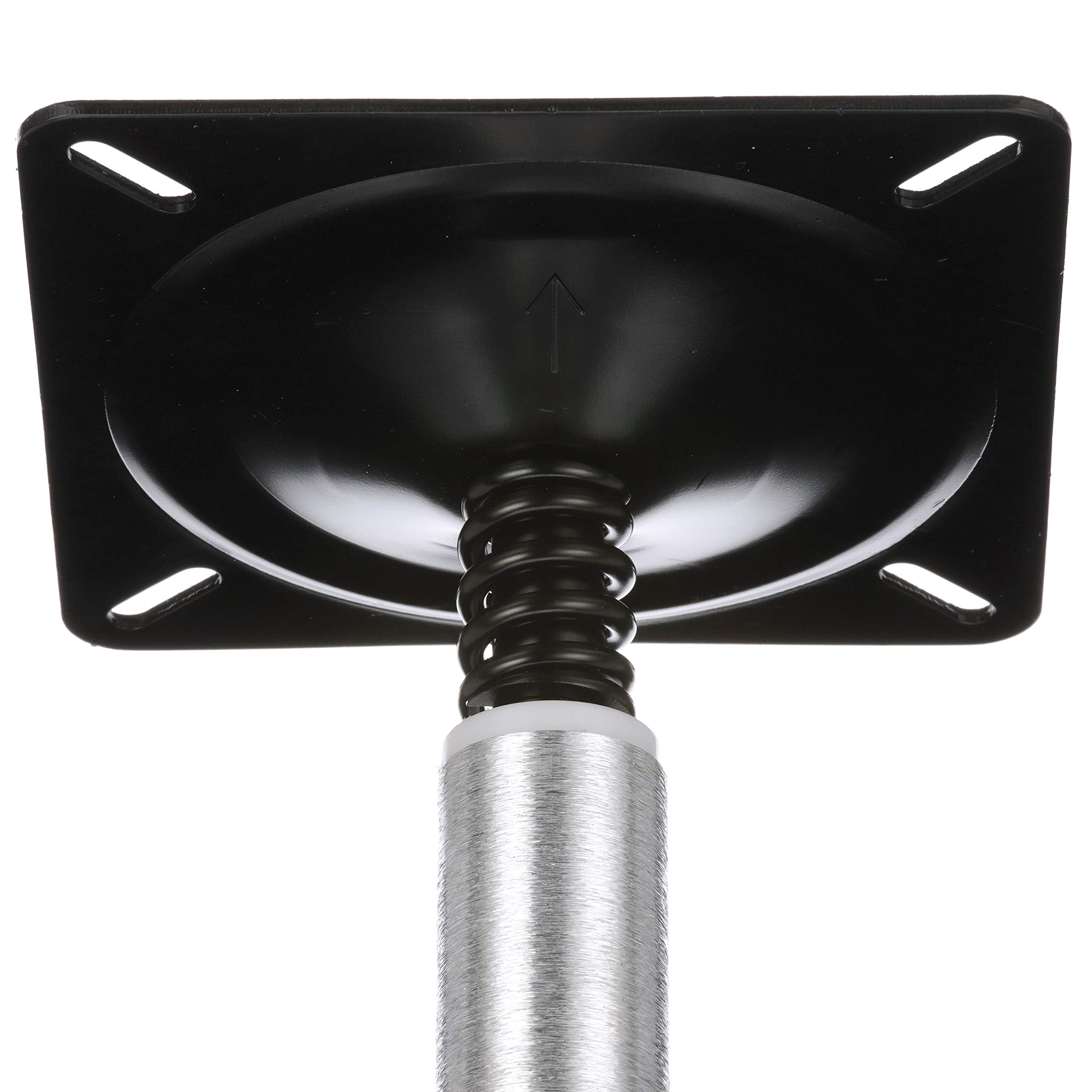 Swivl-Eze Lock’N-Pin ¾-Inch Pedestal Package Attwood, Brushed Aluminum Finish, 11 Inches Tall, 7-Inch x 7-Inch Base Plate