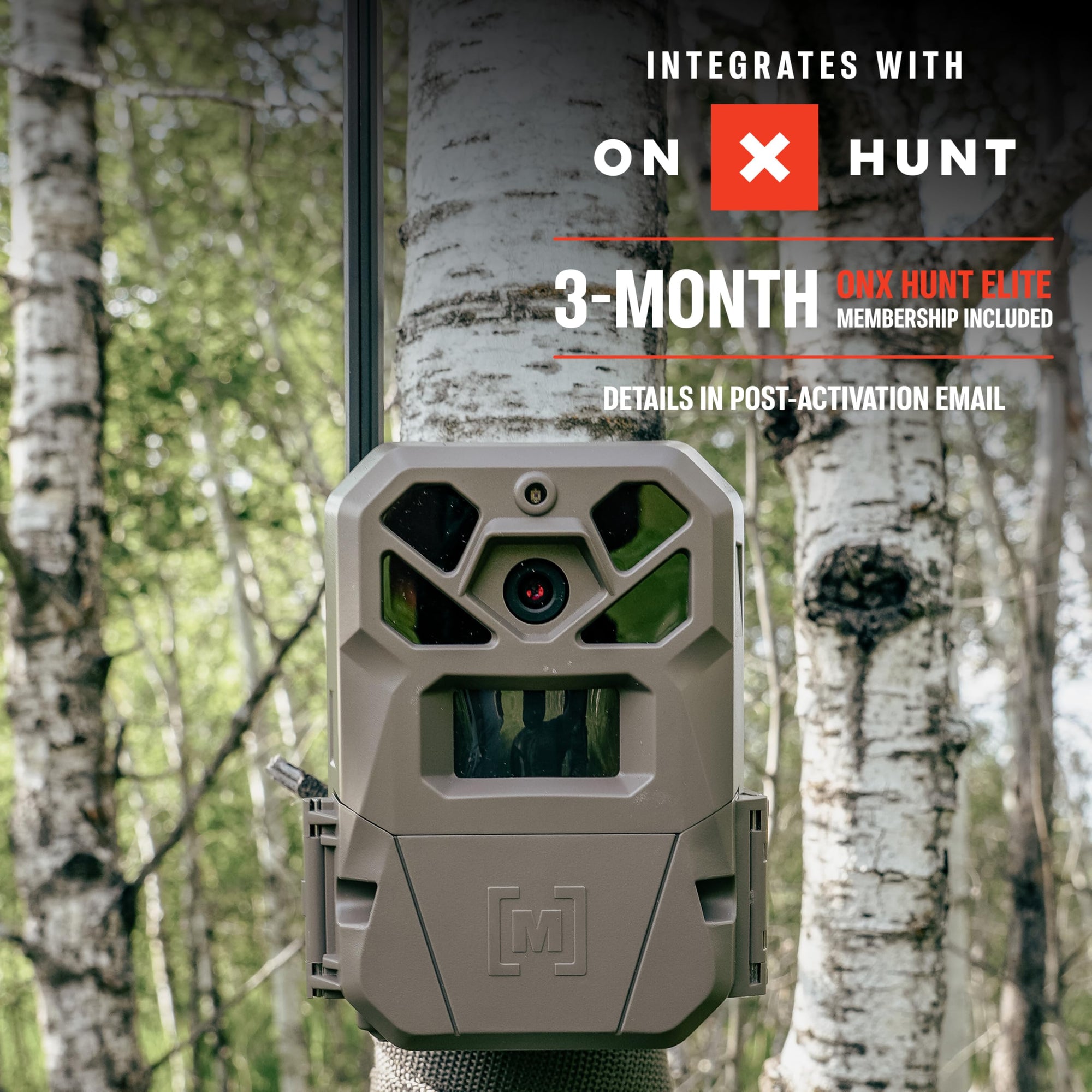 Moultrie 2 Pro Edge Cellular Trail Camera - Auto Connect Nationwide 4G LTE - On Demand 40MP Photo - 1440P Video with HD Audio - Ai False Trigger Elimination - 100 Ft Detection Range - No-Glow Flash