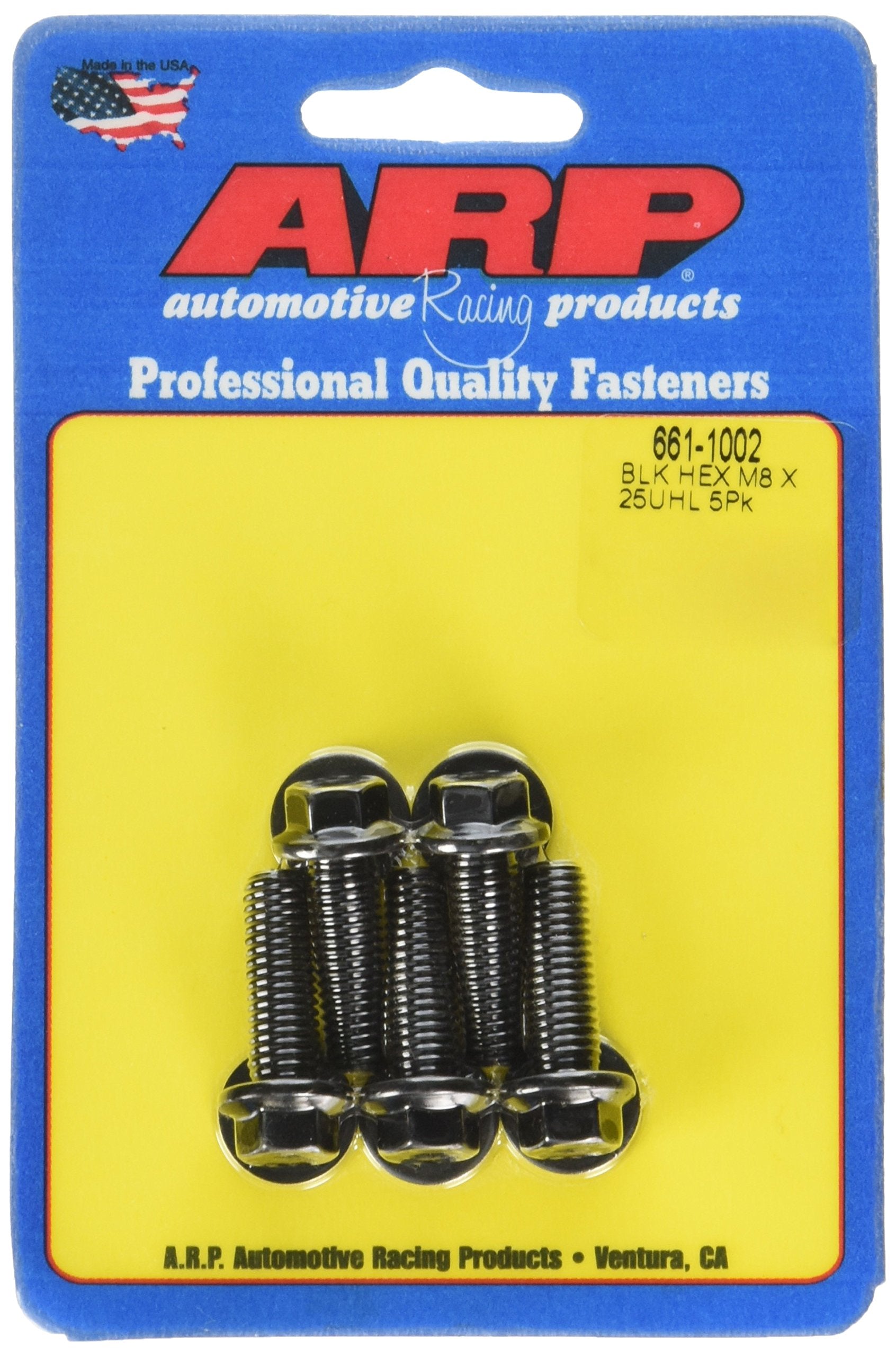 Black ARP 661-1002 Oxide Bolt