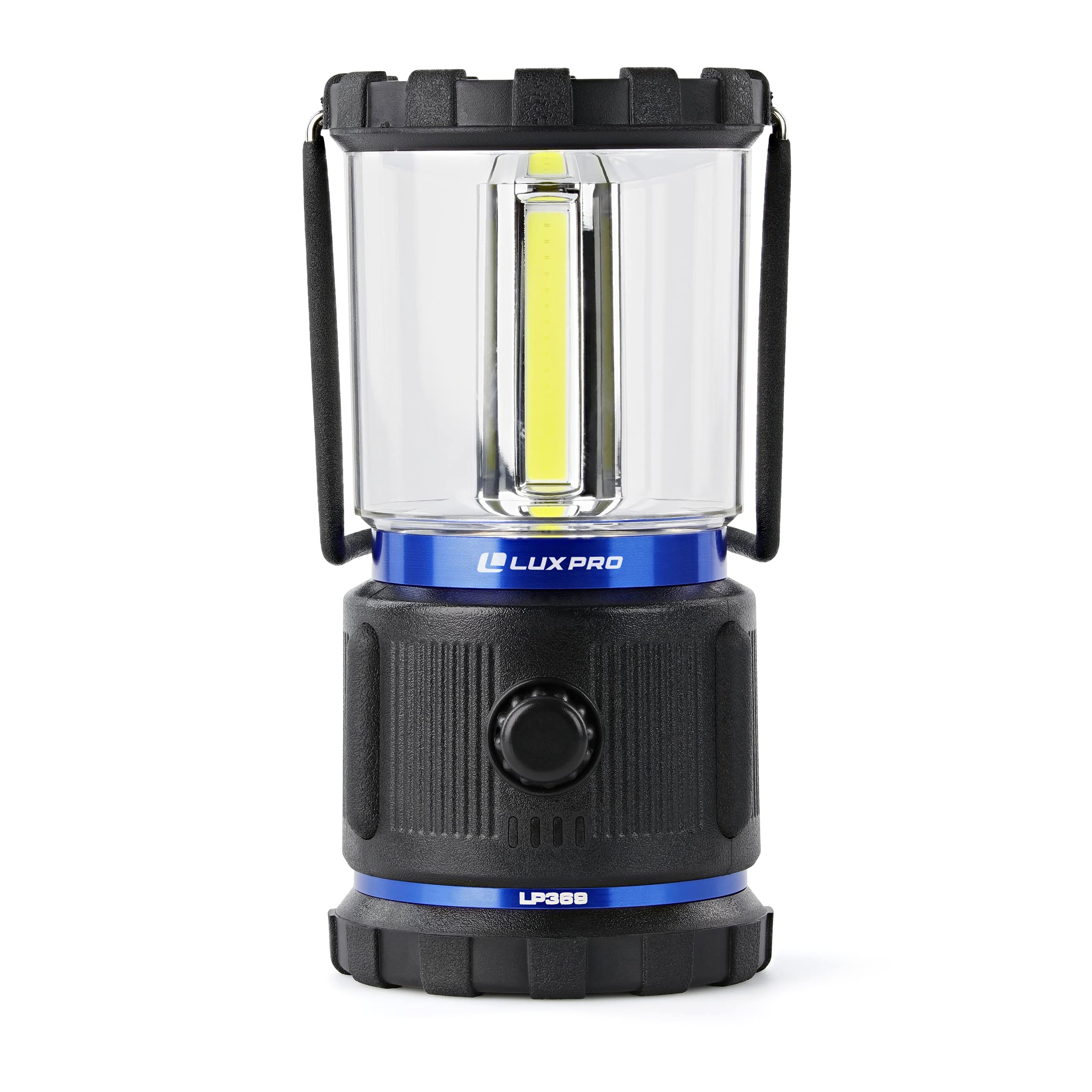 750 Lumen LUXPRO 3C Rugged LED Lantern - Battery Powered for Up to 90 Hours of Use - Dimmable LED Light with IPX4 Water-Resistant Rating