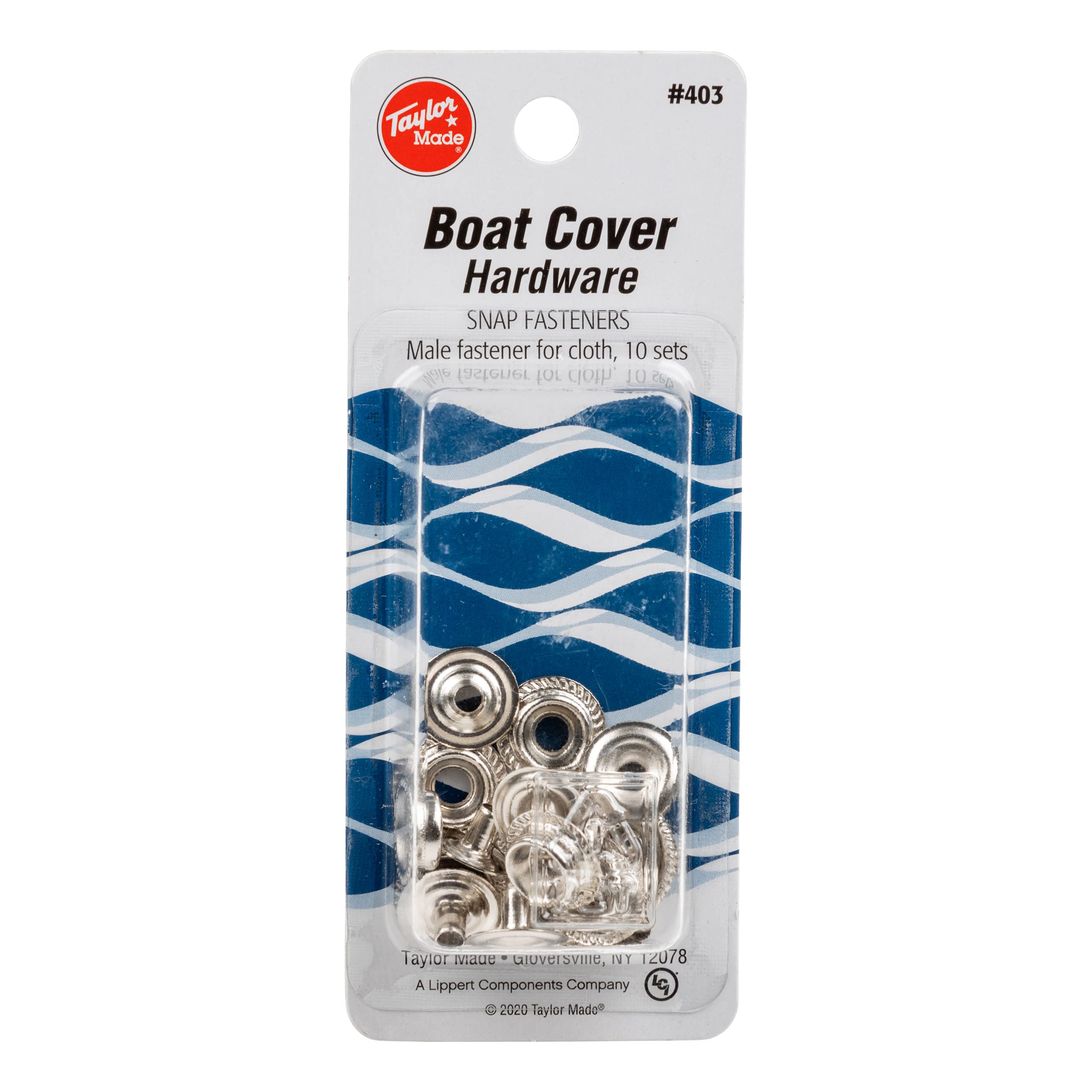 Male TAYLOR MADE PRODUCTS Snap Fastner - Cloth - 10 Sets