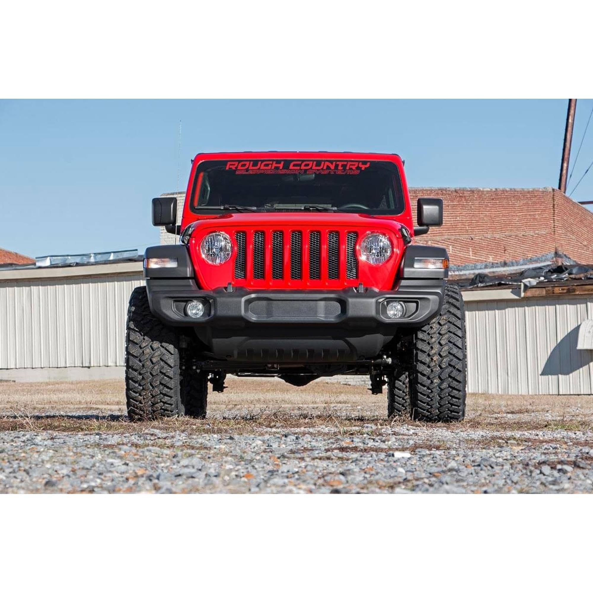 2-Door Rough Country 2.5" Lift Kit for 2018-2023 Jeep Wrangler JL - 91340