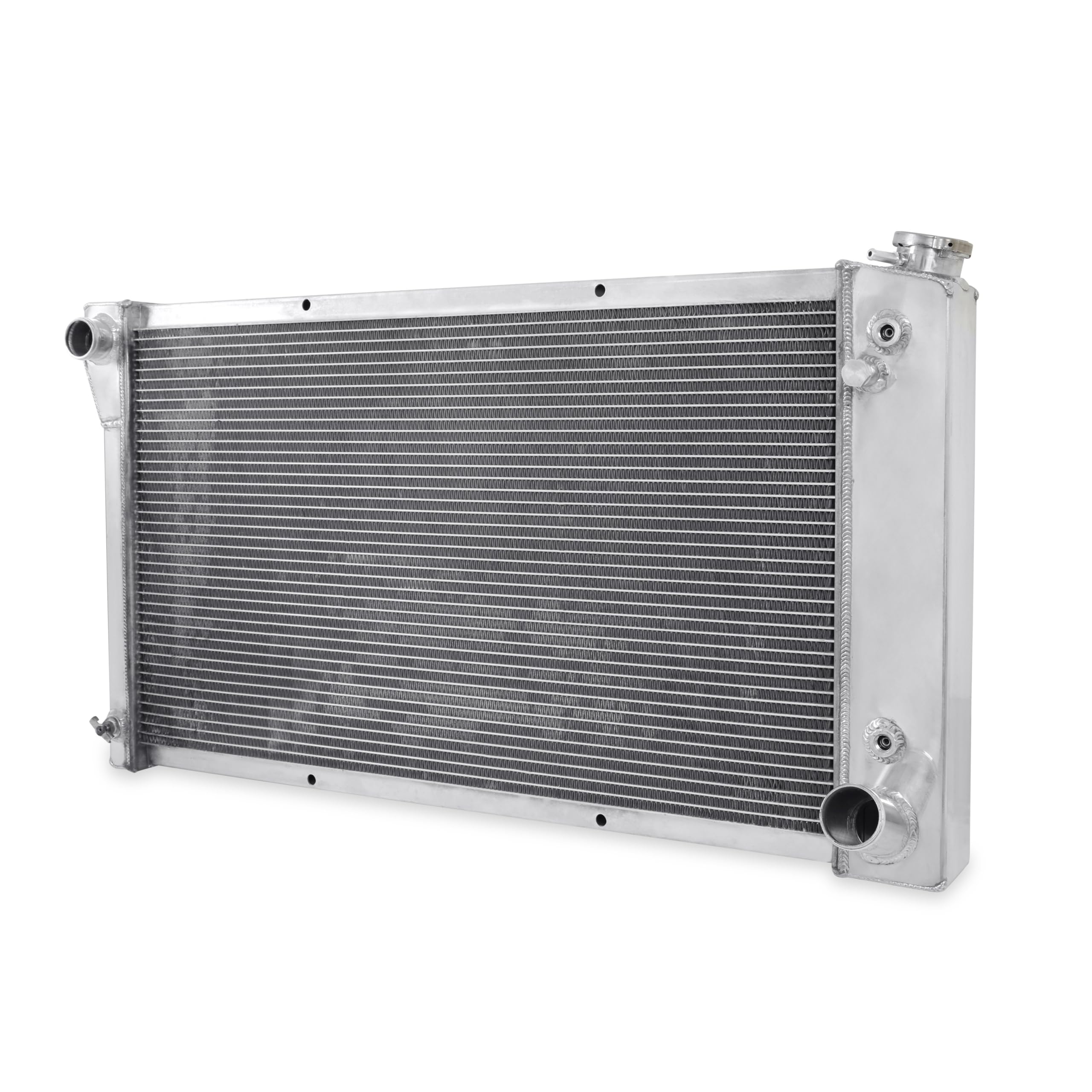 ALR72C4 Brothers Trucks Aluminum Radiator - Auto - V8-4 Row