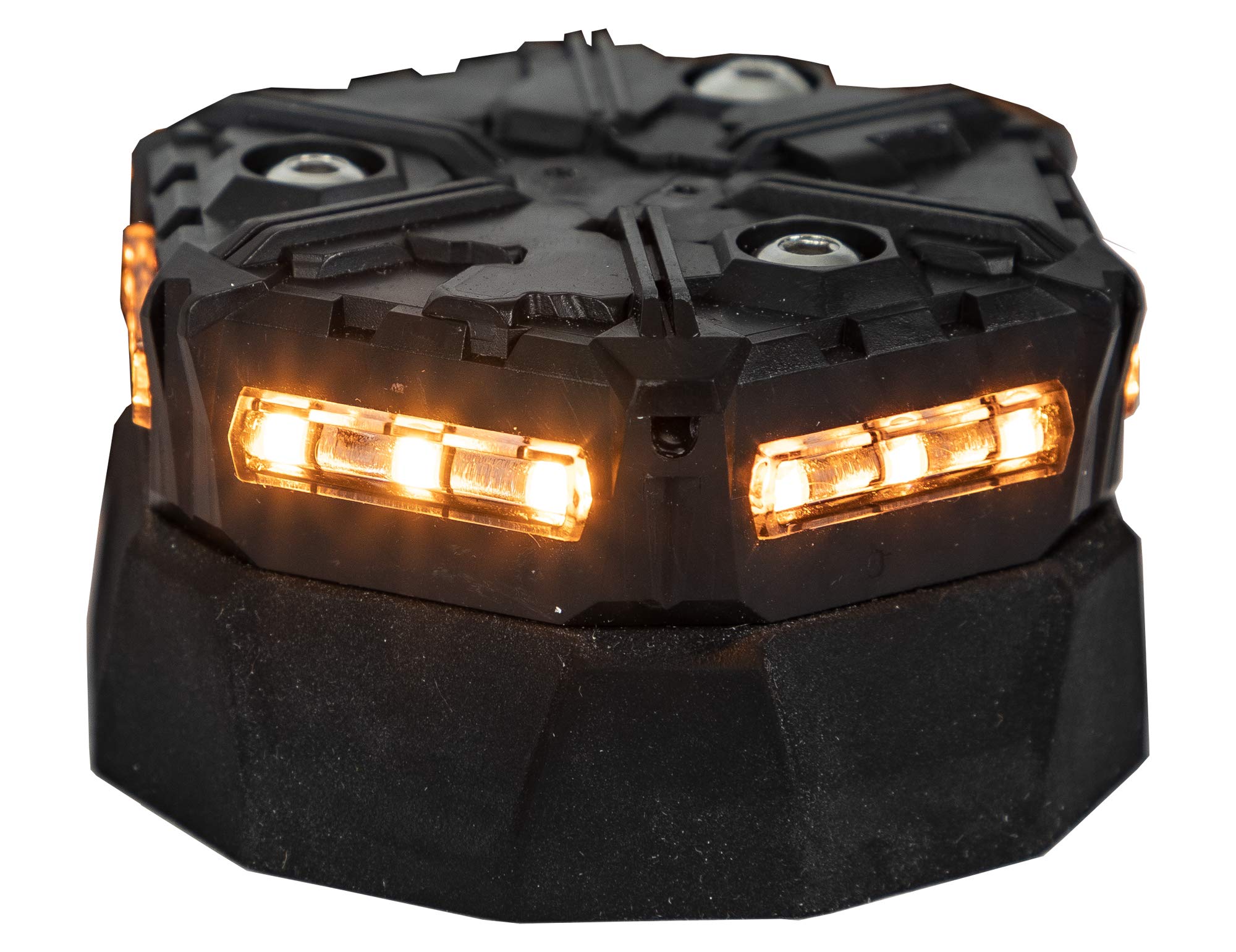 Class 2 Buyers Products LED Micro Beacon with Magnetic Mount and Auxiliary Plug, Strobe Light Beacon, Utility Truck, Trailer, Work Truck, Light Bar, Amber