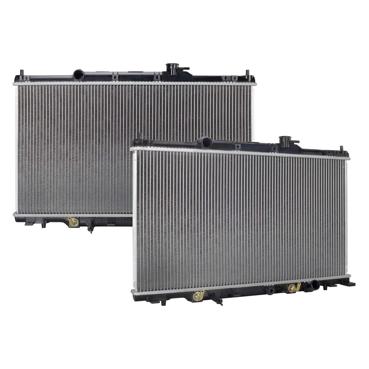 Mishimoto Plastic End-Tank Radiator R2443-AT, Compatible with Honda CR-V 2002-2006, Built for Long-Lasting Durability and Superior Cooling Efficiency
