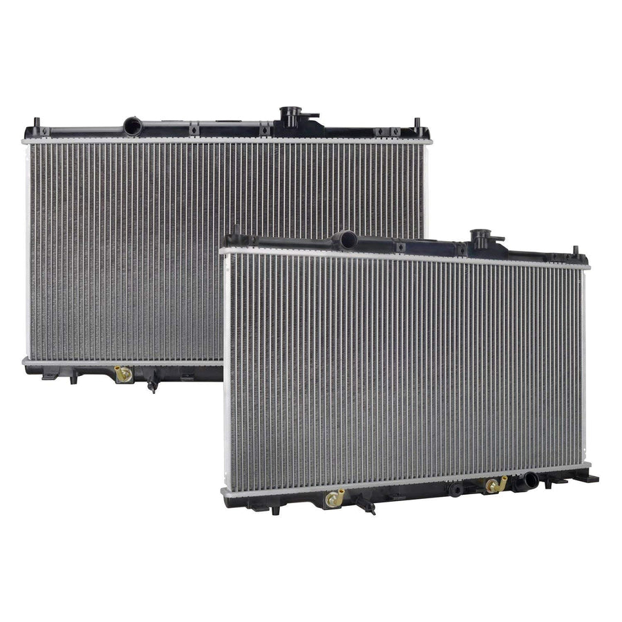 Mishimoto Plastic End-Tank Radiator R2443-AT, Compatible with Honda CR-V 2002-2006, Built for Long-Lasting Durability and Superior Cooling Efficiency