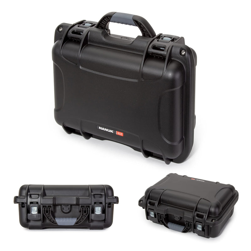 Waterproof Nanuk 915 Hard Case with Foam Insert for DJI Avata FPV Unit, Goggles and Controller - Black (915S-080BK-0A0-C0778)