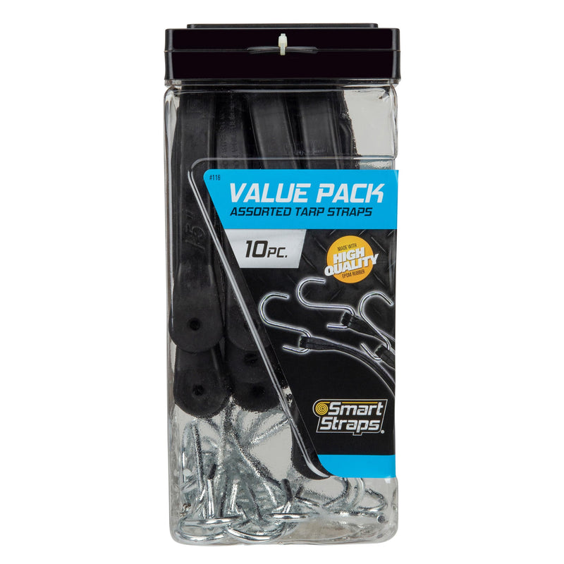 10pc Tarp Strap Value Pack SmartStraps