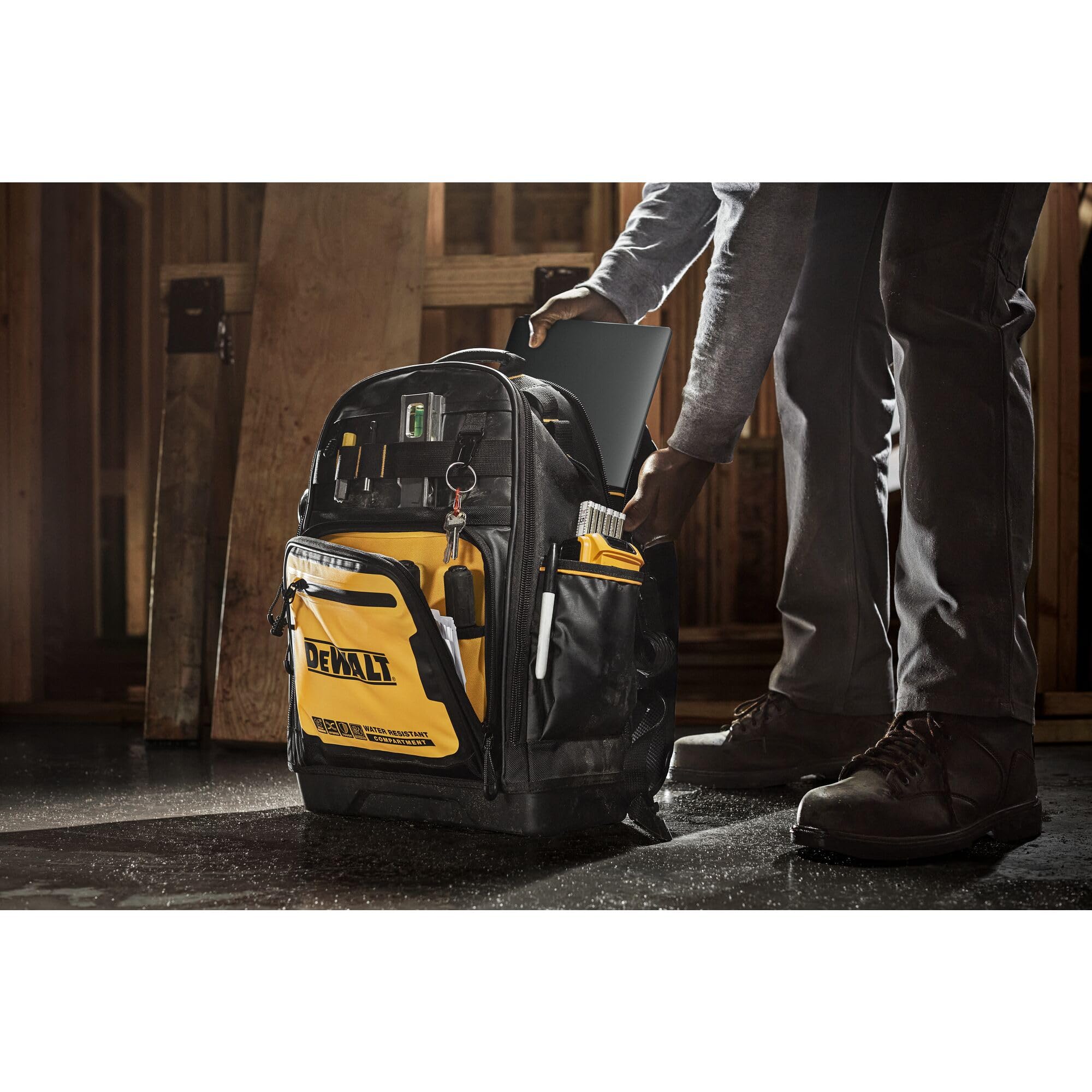 Tool Backpack DEWALT, Storage and Organization Tool, Durable and Water Resistant (DWST560102)
