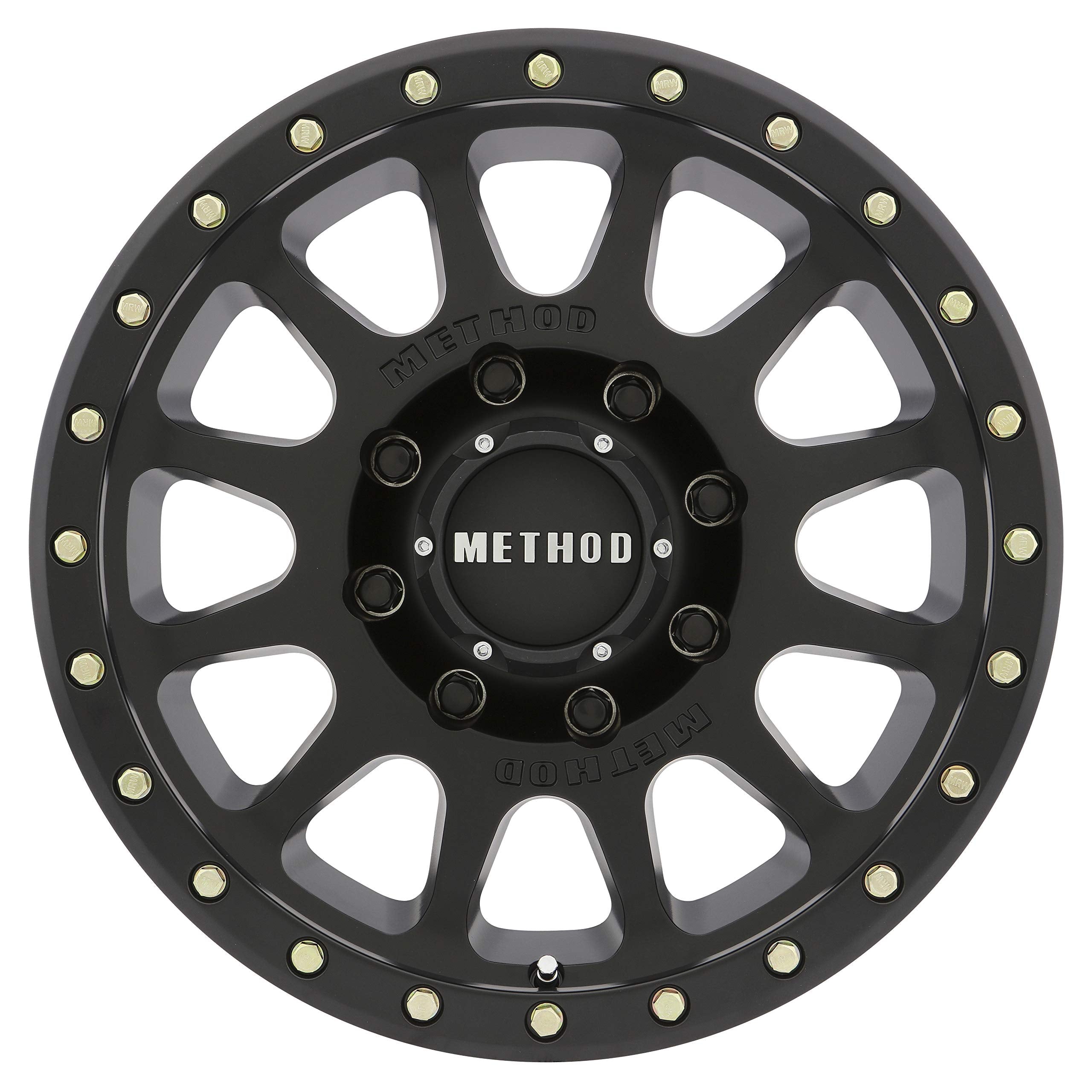 Method Race Wheels 18x9" 305 NV HD Matte Black 8x170", 18mm offset 5.75" Backspace, MR30589087518H