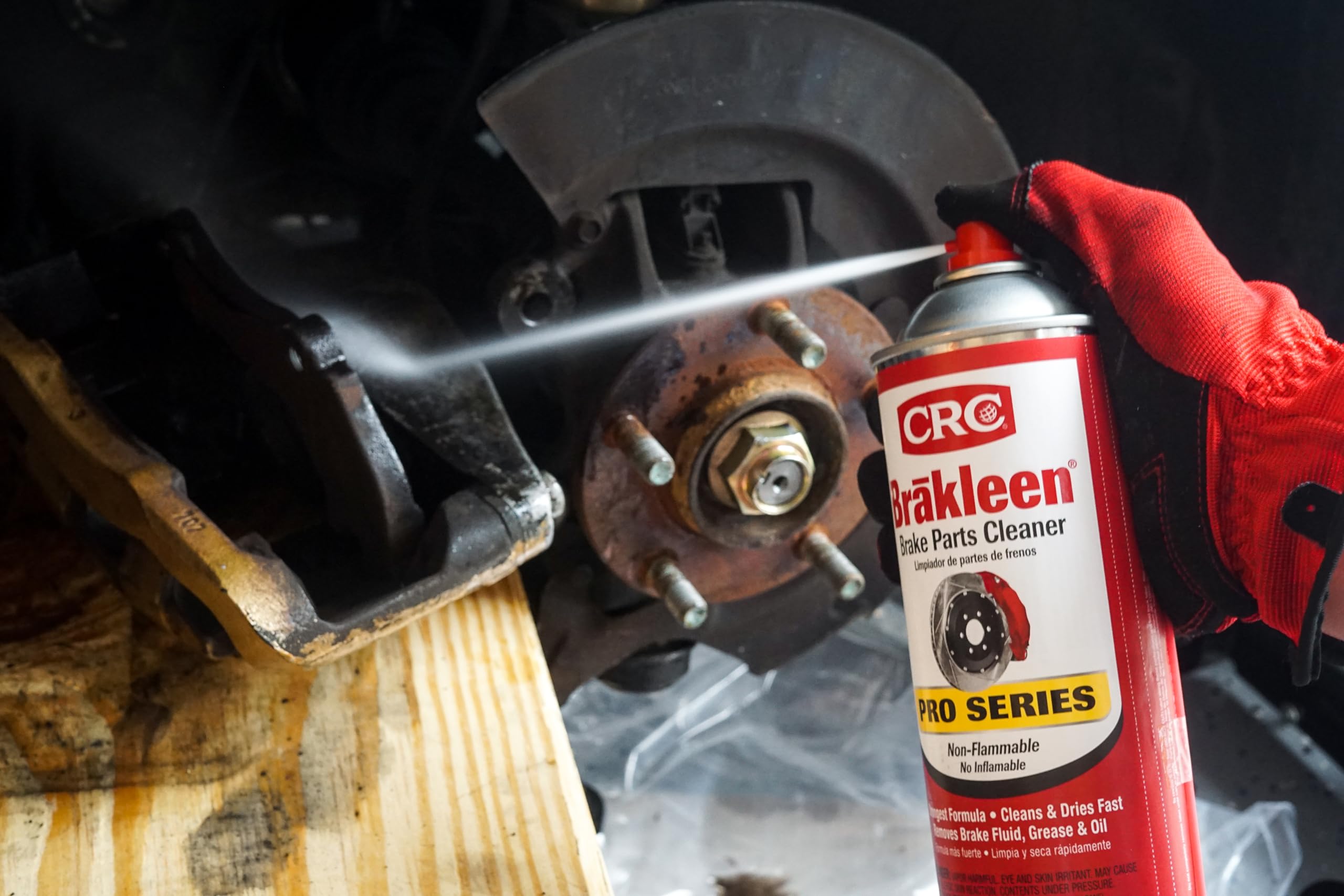 Brake Cleaner CRC Brakleen Pro Series Non-Flammable, 29 oz, [1 Pack] 1003709