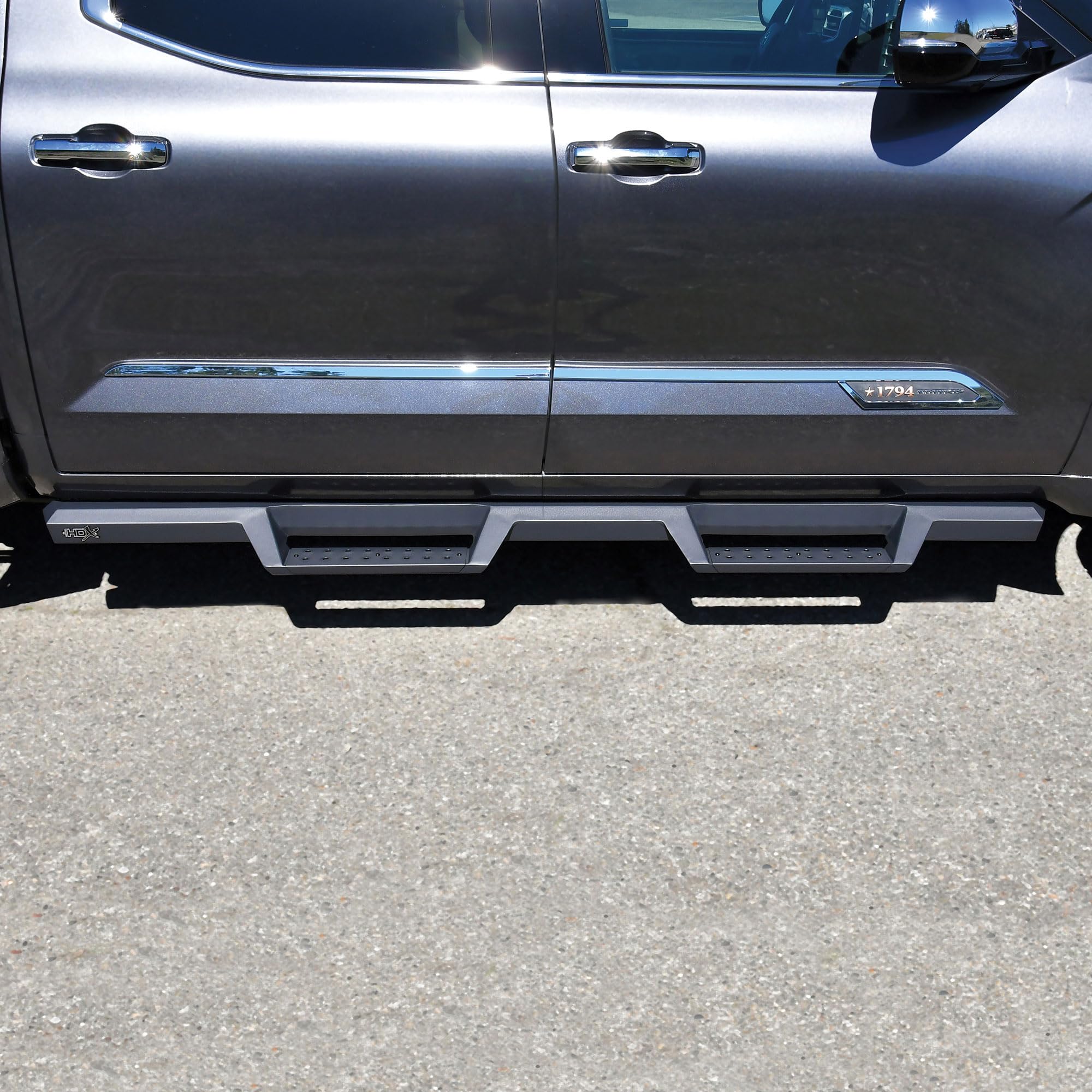 56-14235 Westin HDX Drop Nerf Step Bars fits 2022-2023 Tundra CrewMax Textured Black 1 Pair