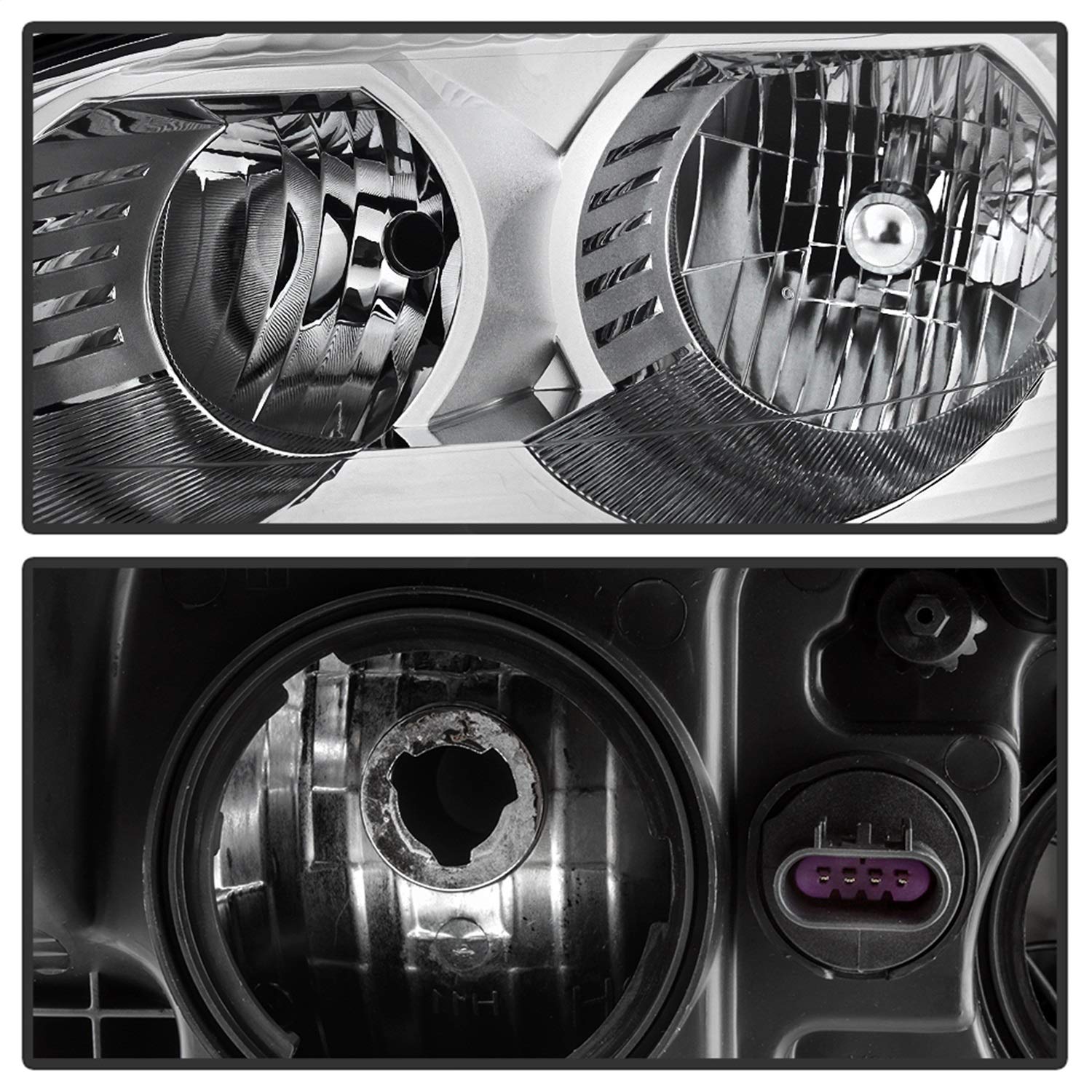 OEM Style Xtune Headlights (HD-JH-CTRA09-OE-L) (OE)