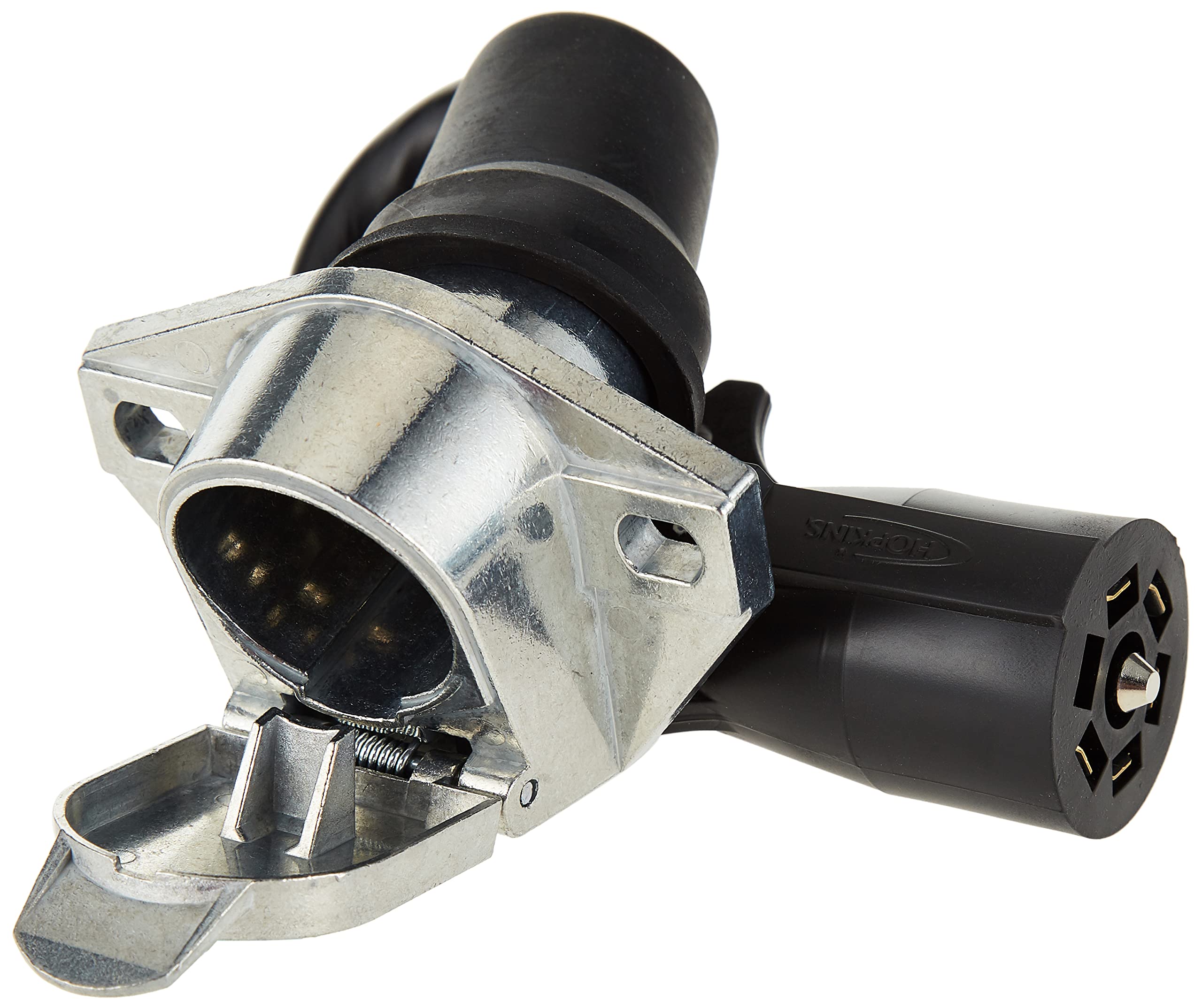 7 RV Blade to Hopkins Towing Solutions 47595 7 Way Pin Type Adapter