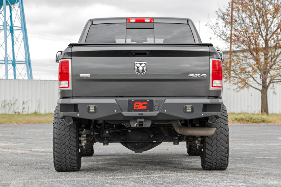 Rough Country Heavy Duty Rear LED Bumper for 2010-2024 Ram 2500/3500-10786B