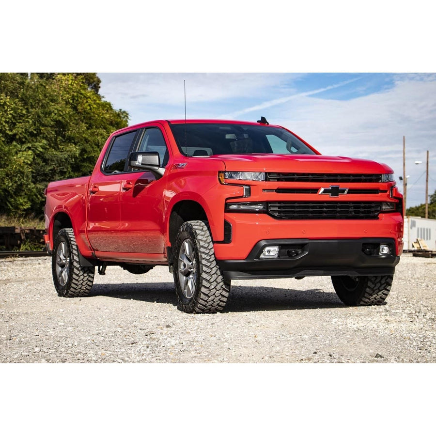 3.5" Lift Kit Rough Country for 2019-2024 GMC Sierra 1500 2WD/4WD - 22630RED