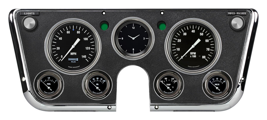 Classic Instruments Hot Rod Gauge Set CT67DHR LED Odometer 1967-1972 Chevy/Gmc Truck