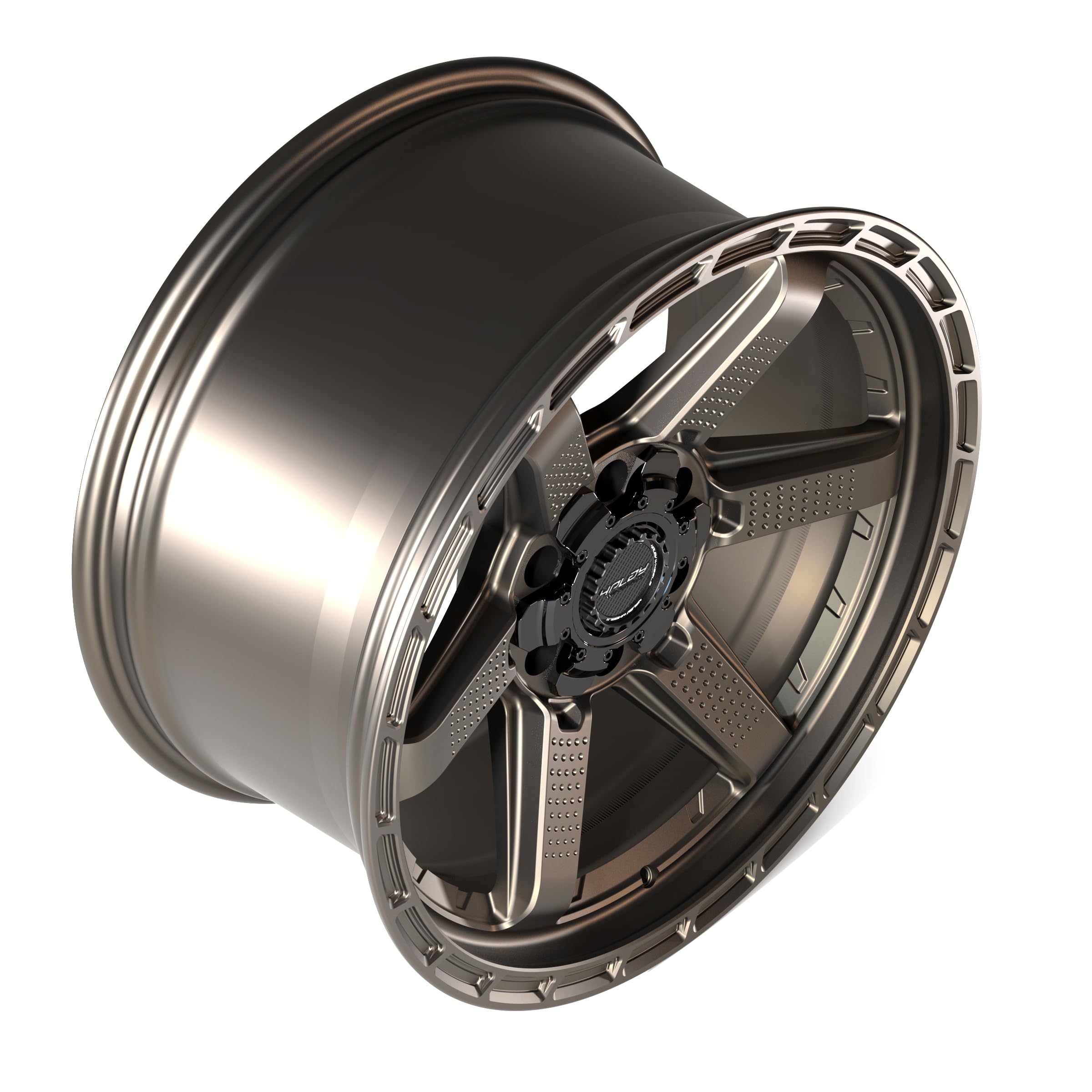 4PLAY 4PS63 Wheels 18 Inch Rim Fits 6x135 & 6x139.7 Satin Bronze (1)