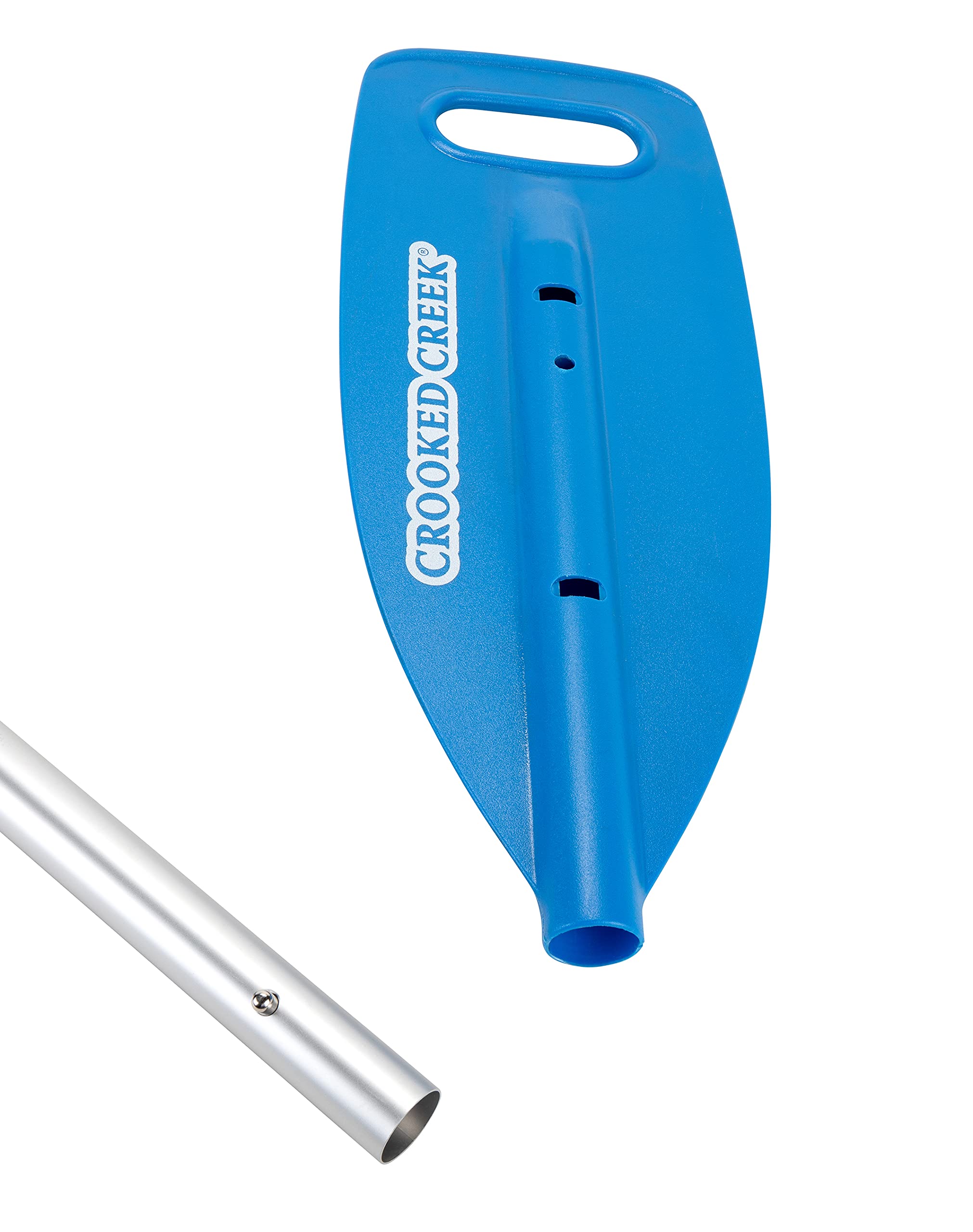 Telescoping Crooked Creek Boat Paddle with Hook - Extends 36-inches to 54-inches - Compact Design for Storage (50645)