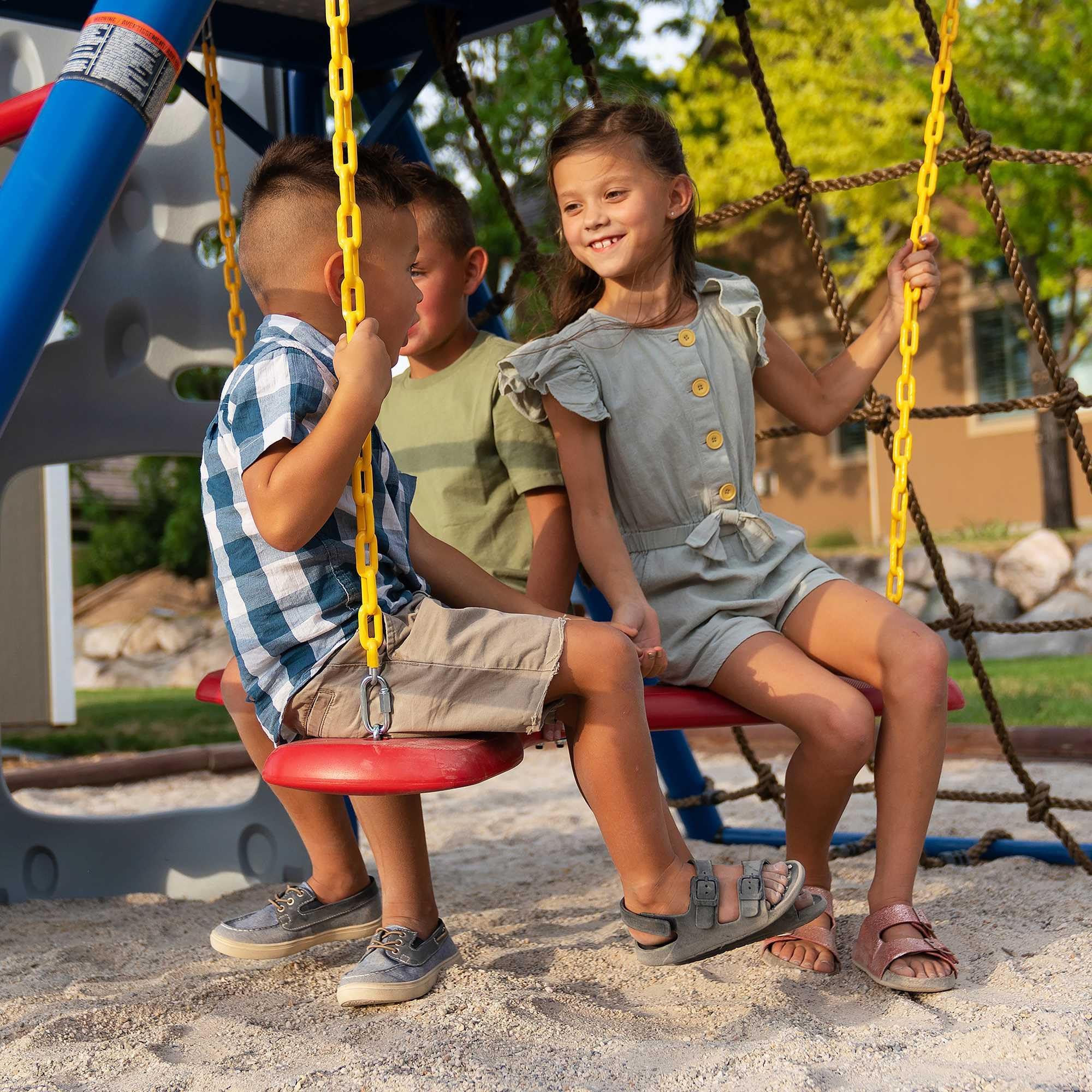 Big Stuff Lifetime Deluxe Swing Set Playset, Primary