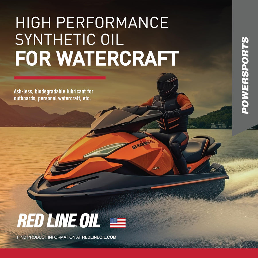 2 Stroke Red Line Injection Oil Synthetic Watercraft - Gallon 40705