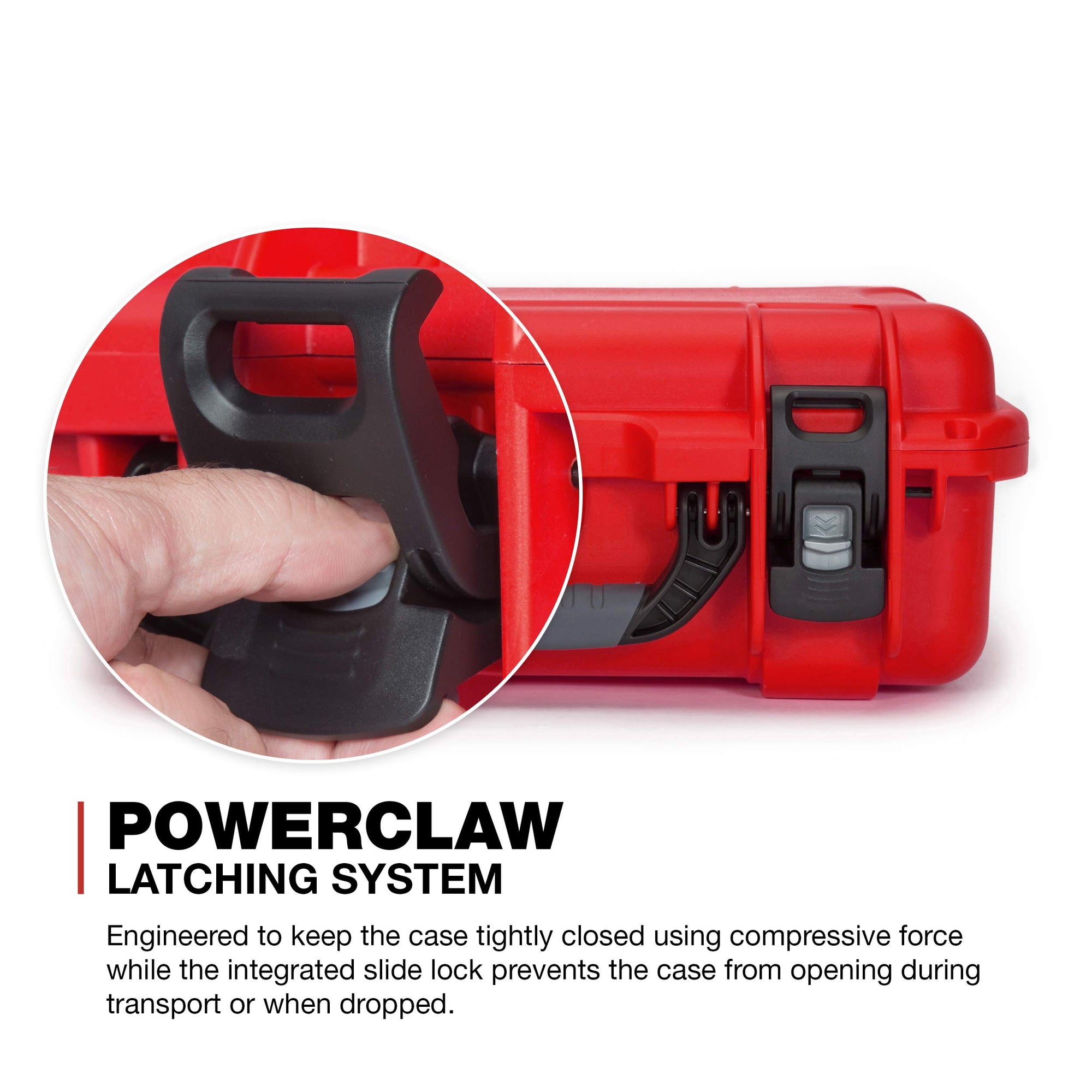 Waterproof Nanuk 920 Hard Case with Lid Organizer for Sony A7R Size Camera - Red (920-SON9)