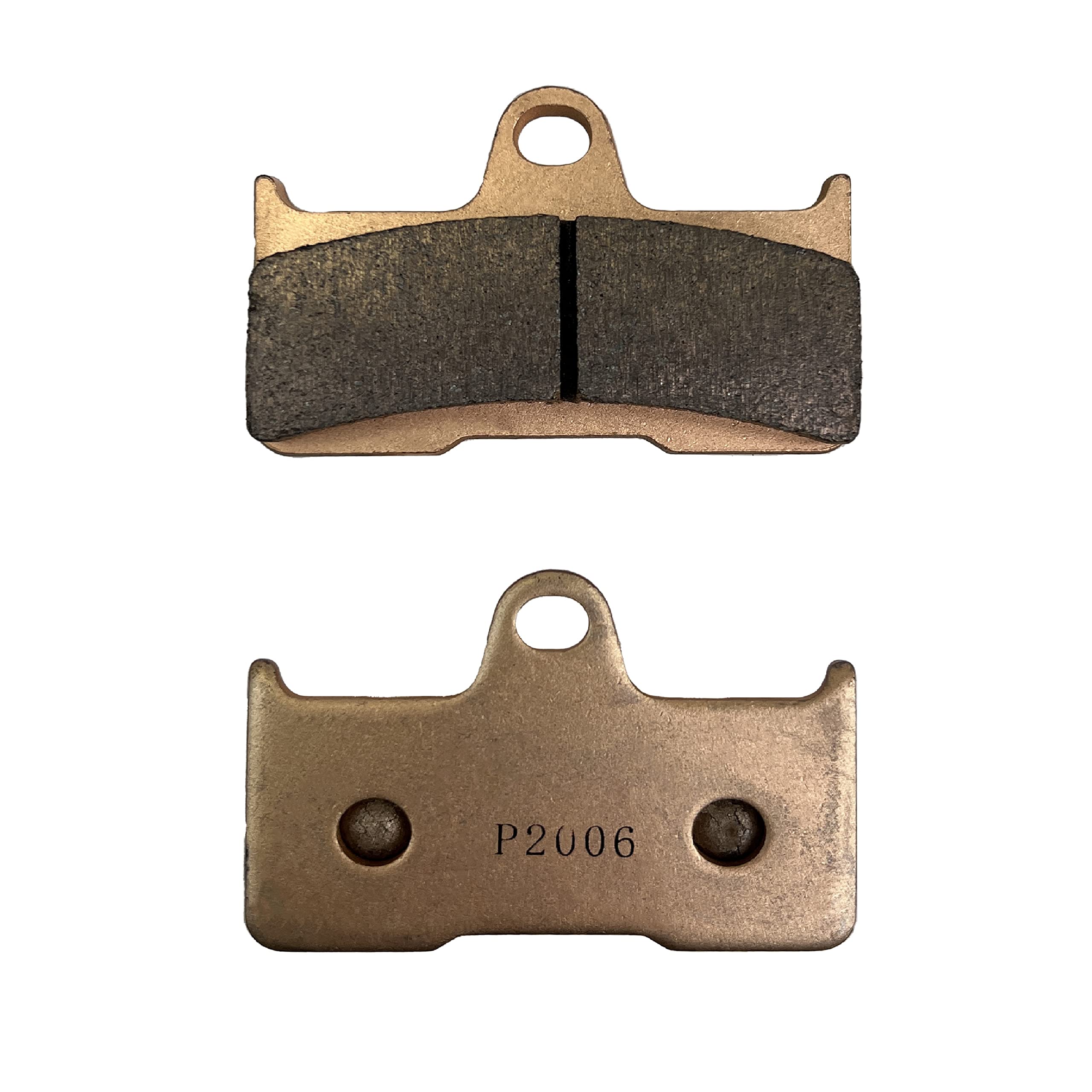 Demon Powersports Sintered Brake Pads Rear Left/Right Compatible with CFMOTO CFORCE & Yamaha Grizzly/Raptor, Sintered Metallic Material For Better Grip (See Fitment Details in Description)