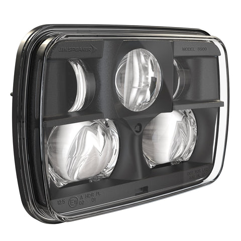 8900-Ev2 J.W. SPEAKER 12/24V Dot/Ece Non-HTD Black