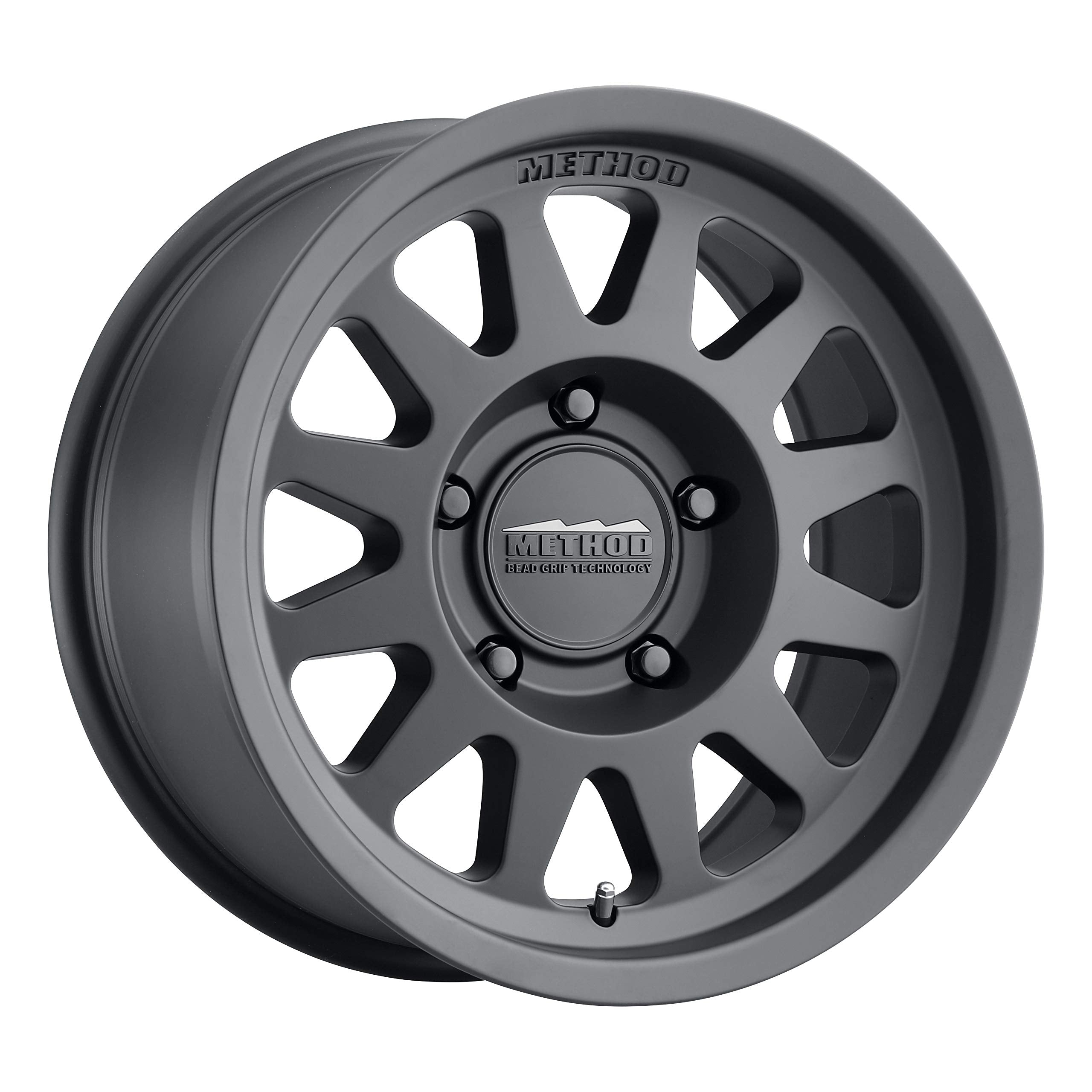 704 Method Race Wheels Matte Black 17x8.5" 5x5.5", 0mm offset 4.75" Backspace, MR70478555500