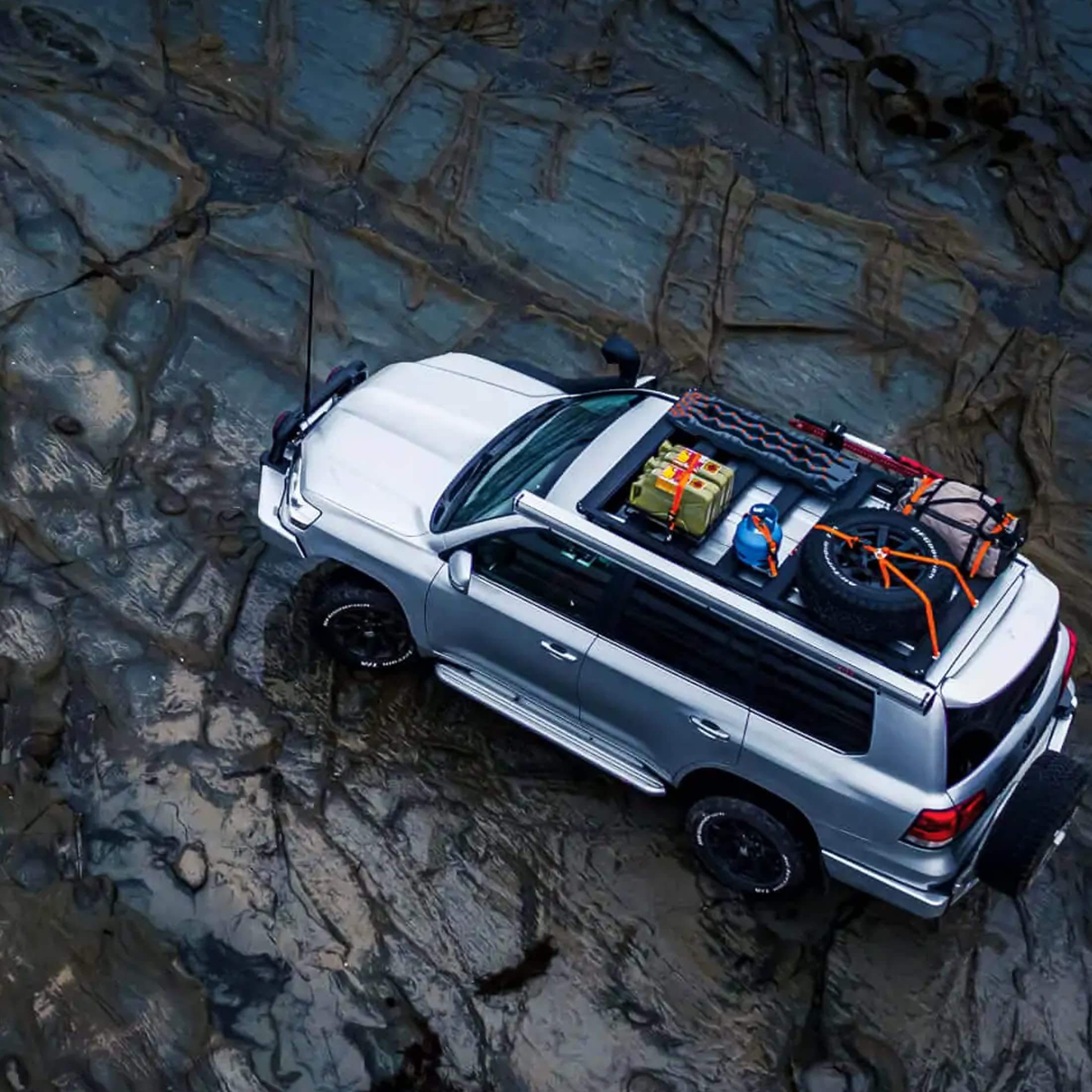 ARB Jerry Can Mount 1780340 Base Rack Accessories Double - Vertical, Fitment Easy Allows Jerry cans to Your Base Rack.