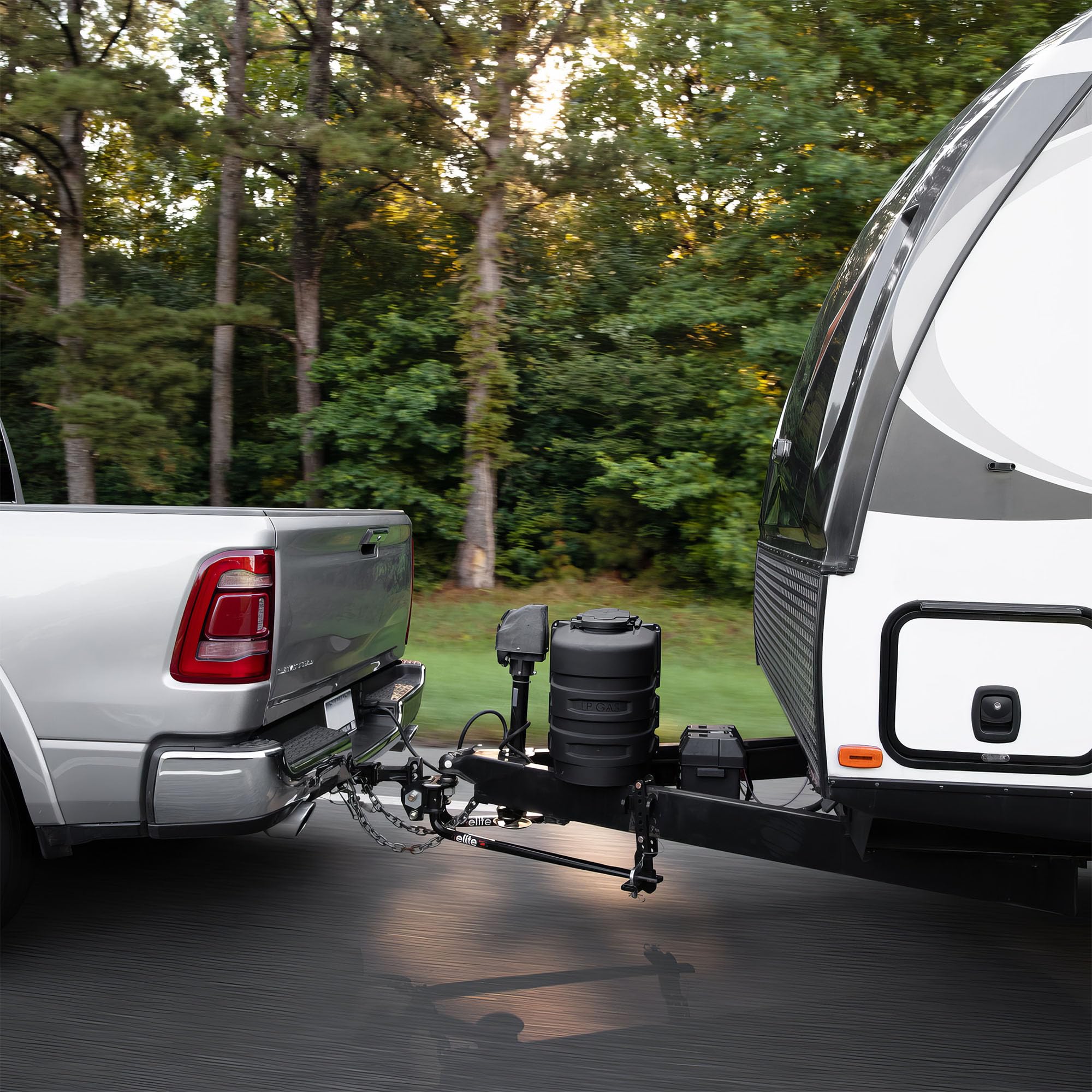 Eaz-Lift 14 x 5.75 x 8.75 in. Camco RV Weight Distribution Steel Shan w/Powder Coated Finish for Automobile Chassis Body & Suspension Lift Kits, Black