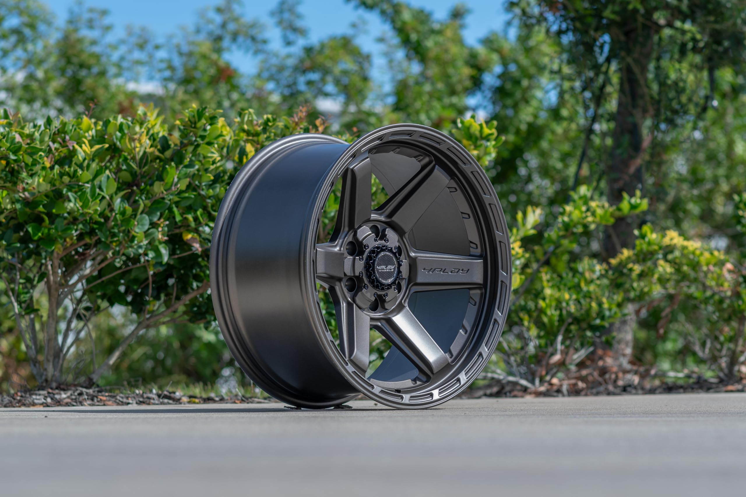 4PLAY Wheels 20 Inch Rim 4P63 Fits 6x135 & 6x139.7 20x10 Satin Bronze (1)