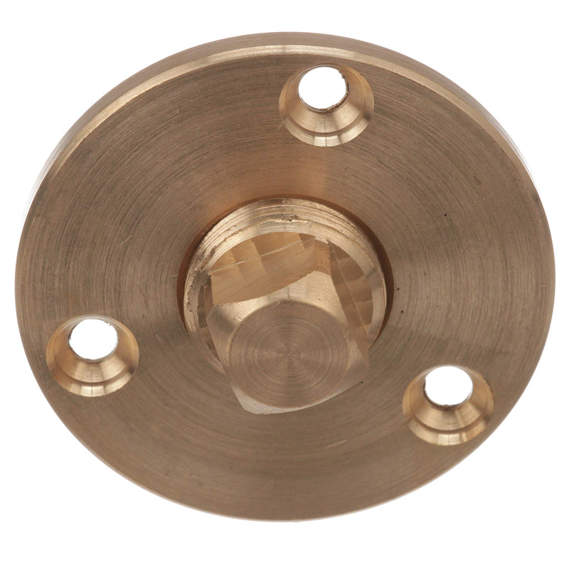 Bronze Attwood 7555-3 Garboard Drain Plug, for Bilge Drainage, Removable Nut, 3/8-Inch Neck Depth, ½-Inch NOT Drain