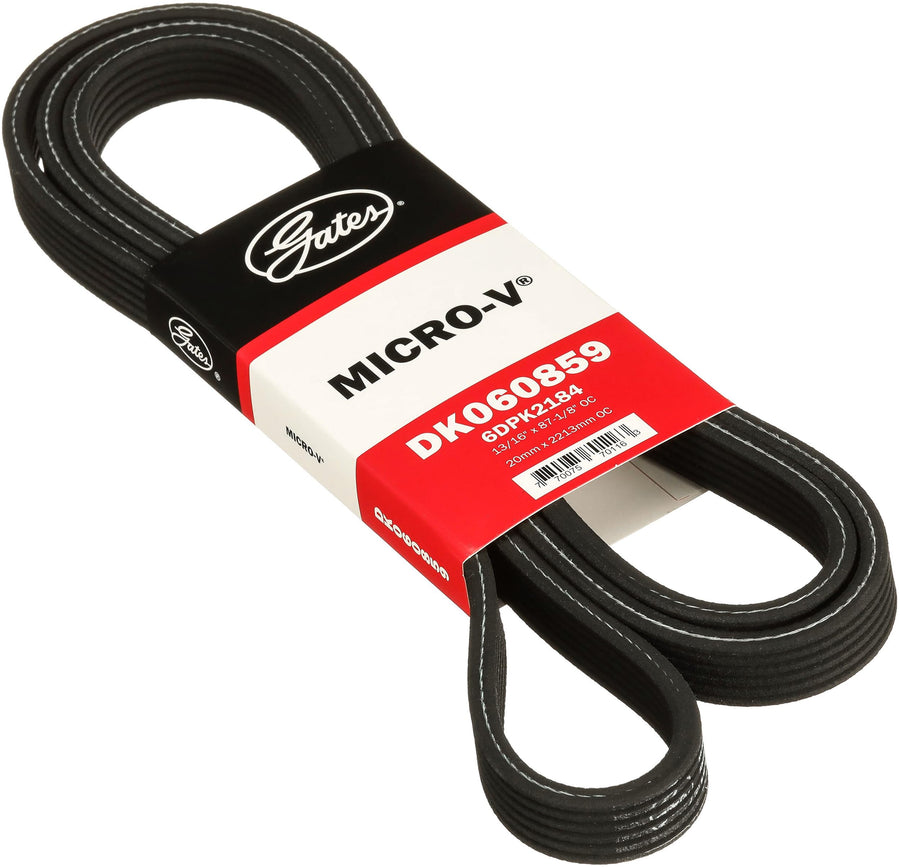 Genuine Gates Micro-V DK060859 Dual-Sided Serpentine Drive Belt