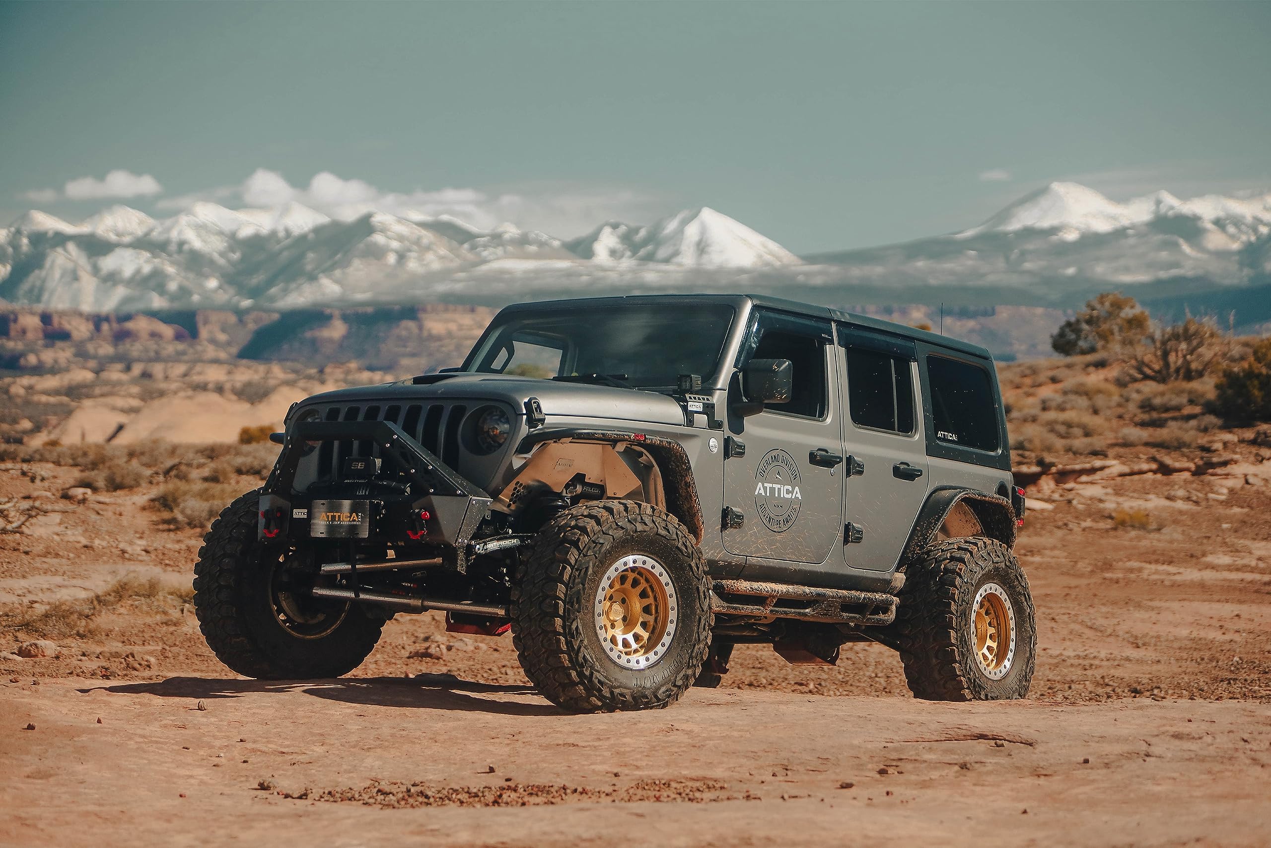 Cobra Tek - Terra Series Attica4x4 Side Steps | Compatible with Jeep Wrangler JL (2018-2023) | Durable Steel with Rugged Design | Textured Black Powder Coat | Off-Road Vehicle Accessory.