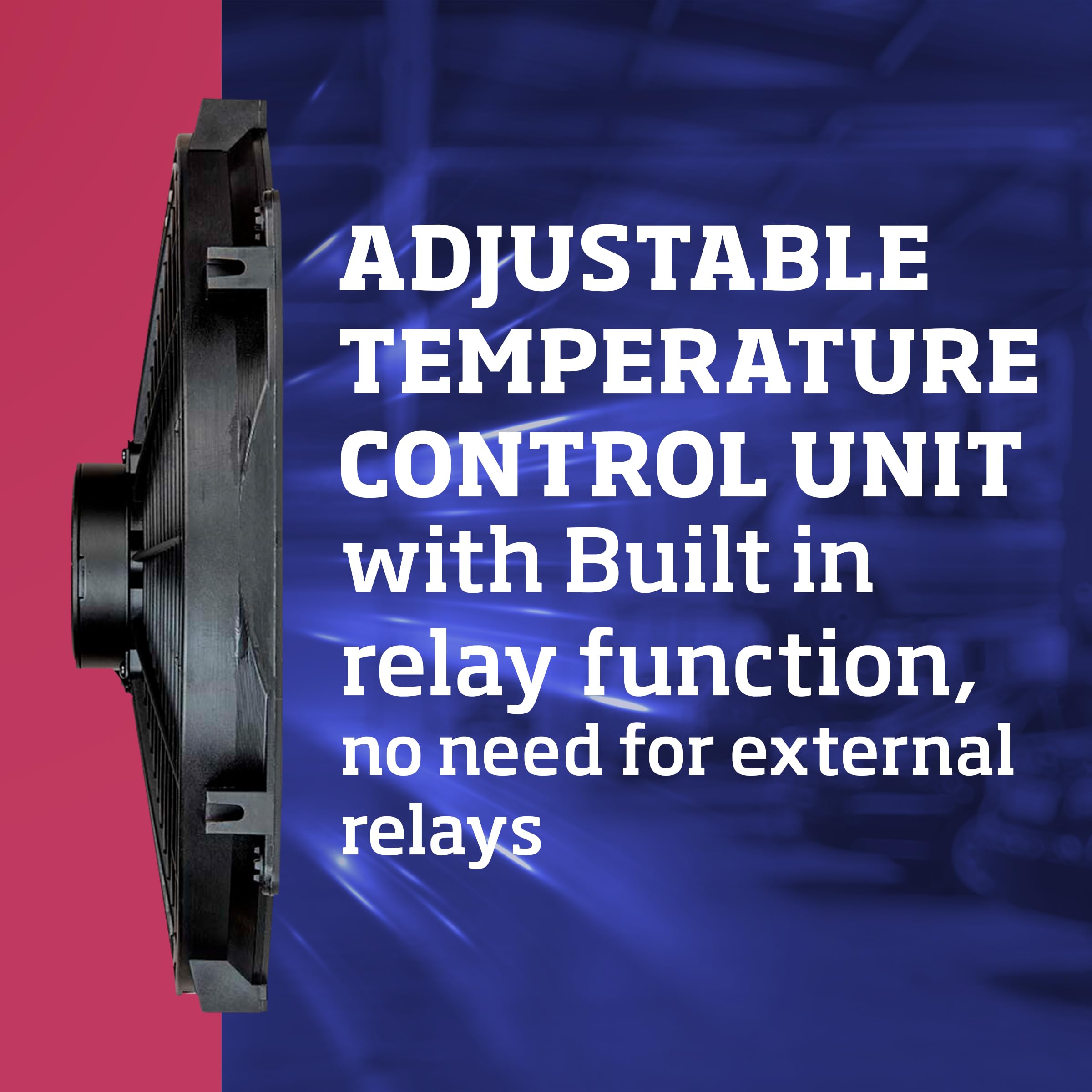 Fan Controller Adjustable Temperature (31147), Car Parts, Gray