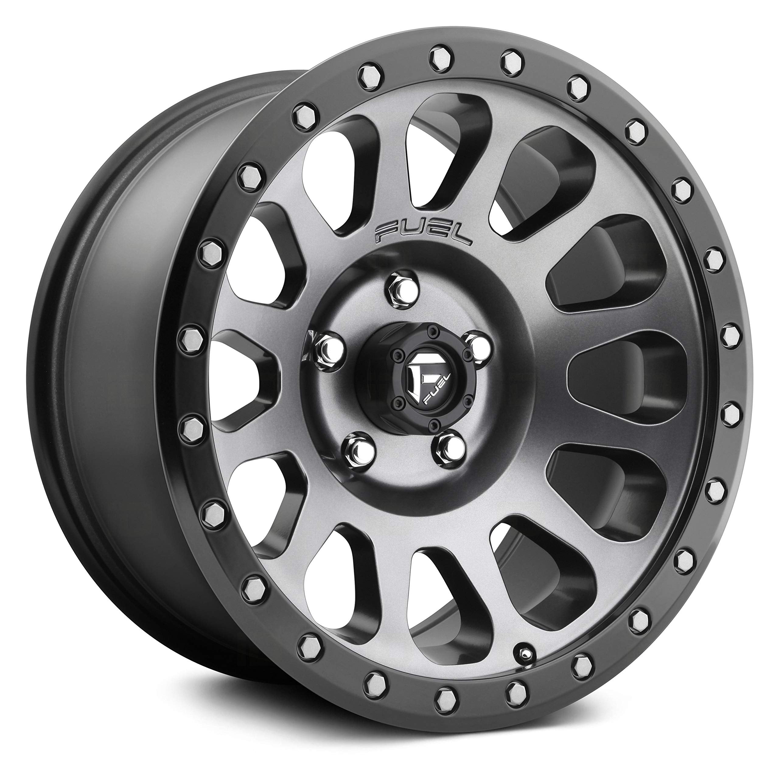 D601 FUEL Vector Gunmetal Matte 20x9 5x150 20 offset