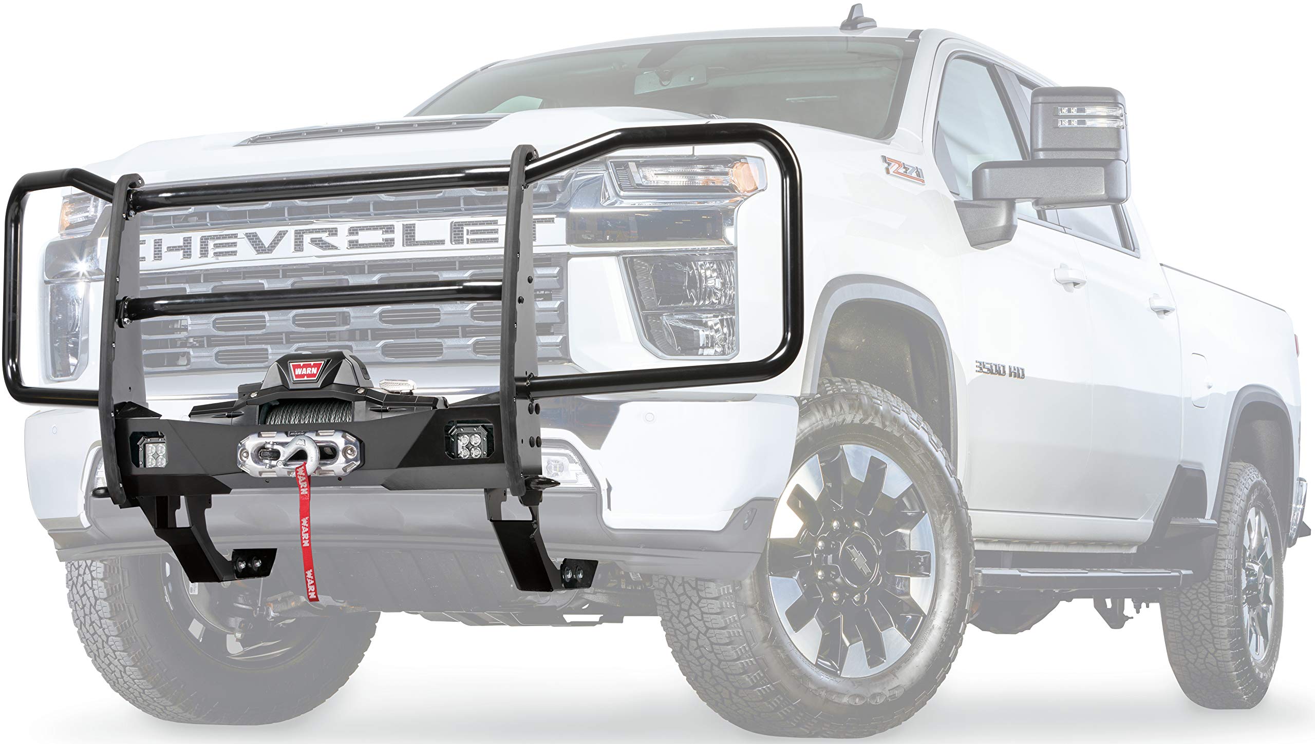 Trans4mer Gen III WARN Mid-Frame Winch Mounting Kit, Fits: Chevrolet Silverado 2500/3500 (2020-Current)