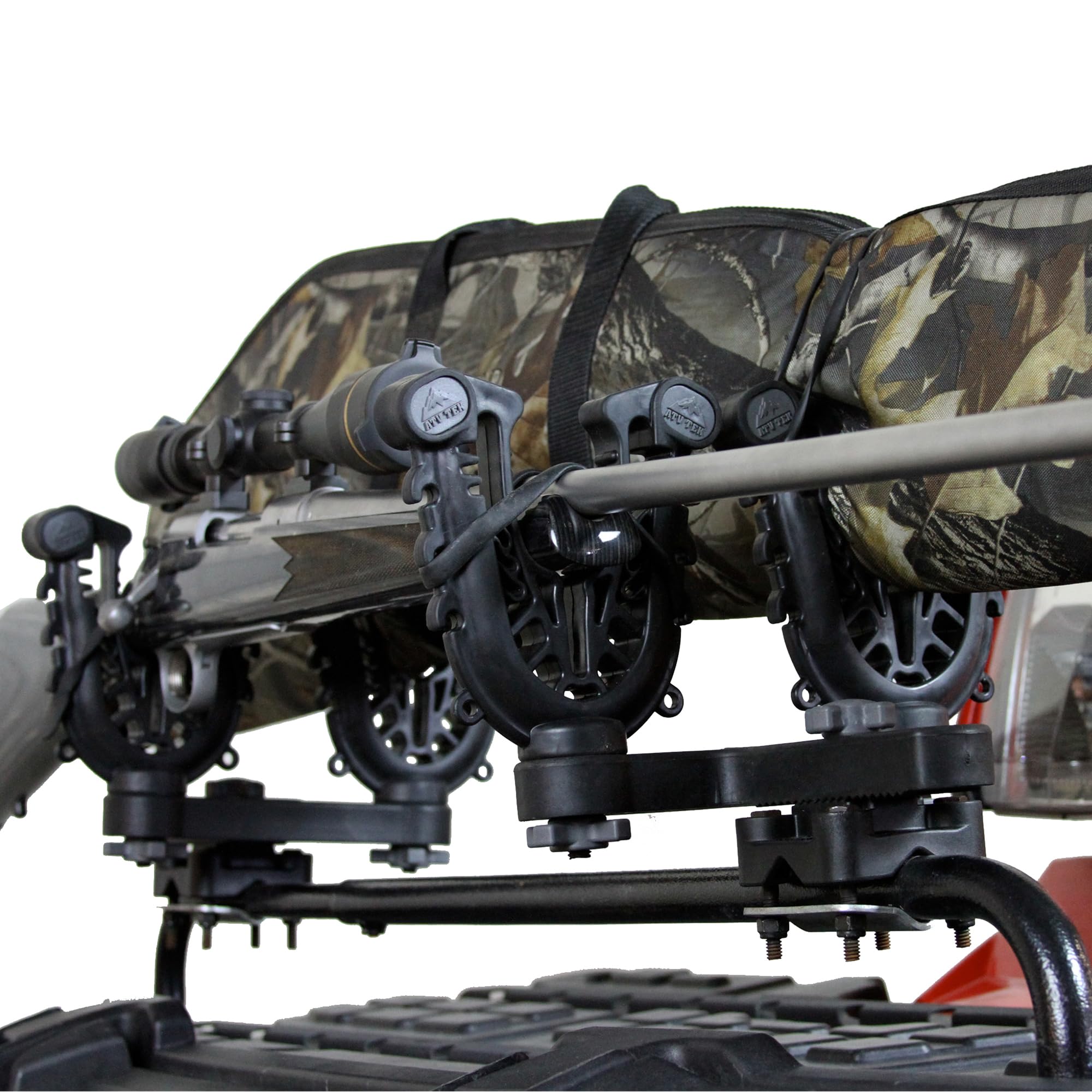 FFG2 ATV TEK, FlexGrip Pro Mounting Rack for Gun, Bow, Tools, Utilities - Double Rider