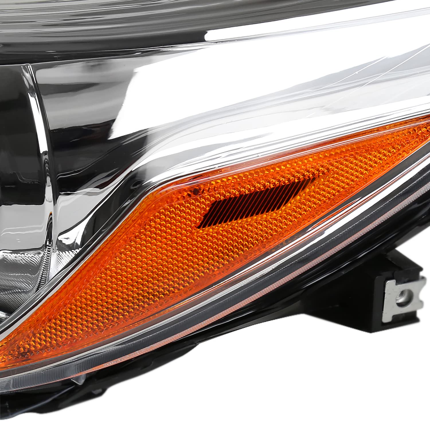 Spec-D Tuning Chrome Projector Headlight Left Driver Side Compatible with 2015-2017 Toyota Camry