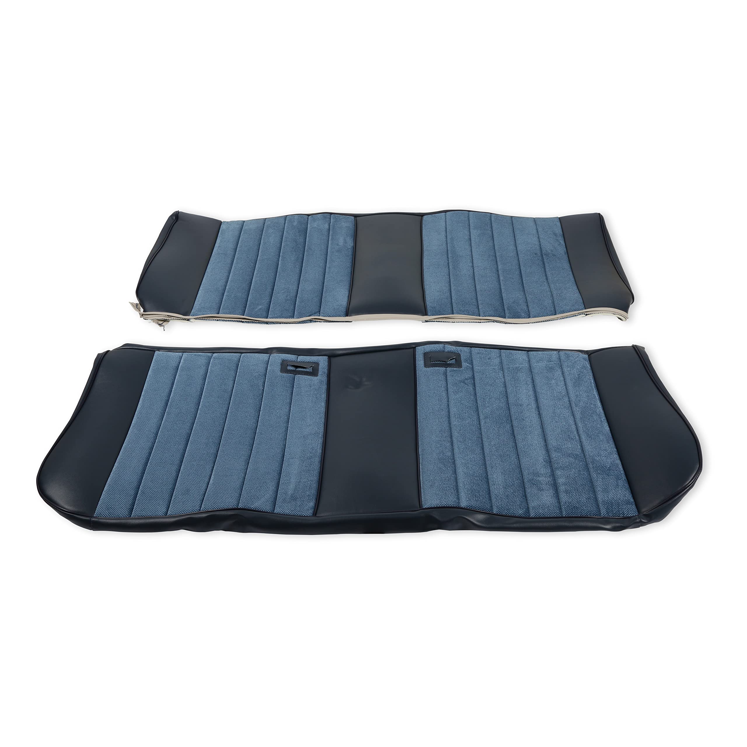 05-312 Brothers Trucks Seat Upholstery Standard Pleat Cloth/Vinyl - Navy