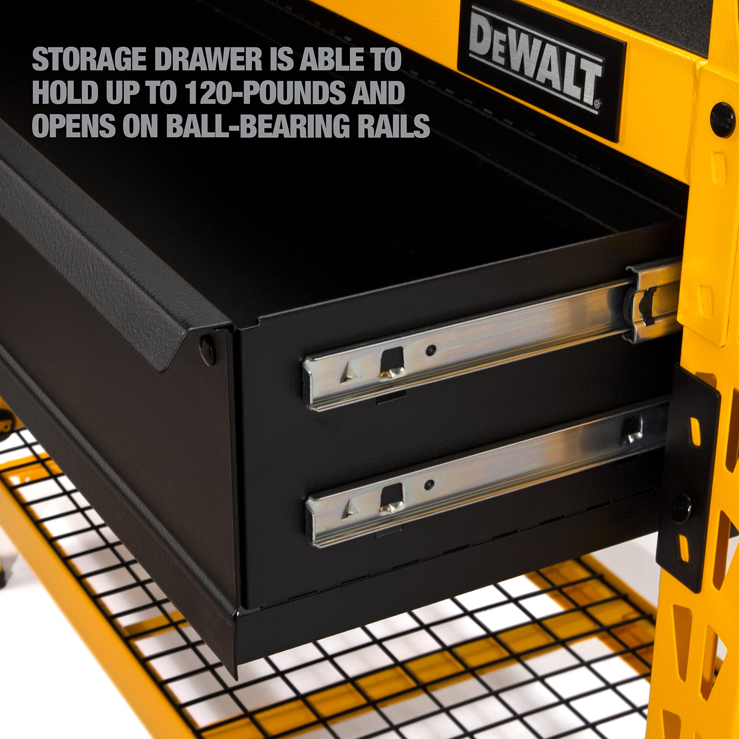 2-Shelf DEWALT Industrial 4-Foot Storage Rack Work Station Kit (DXST3000WB)