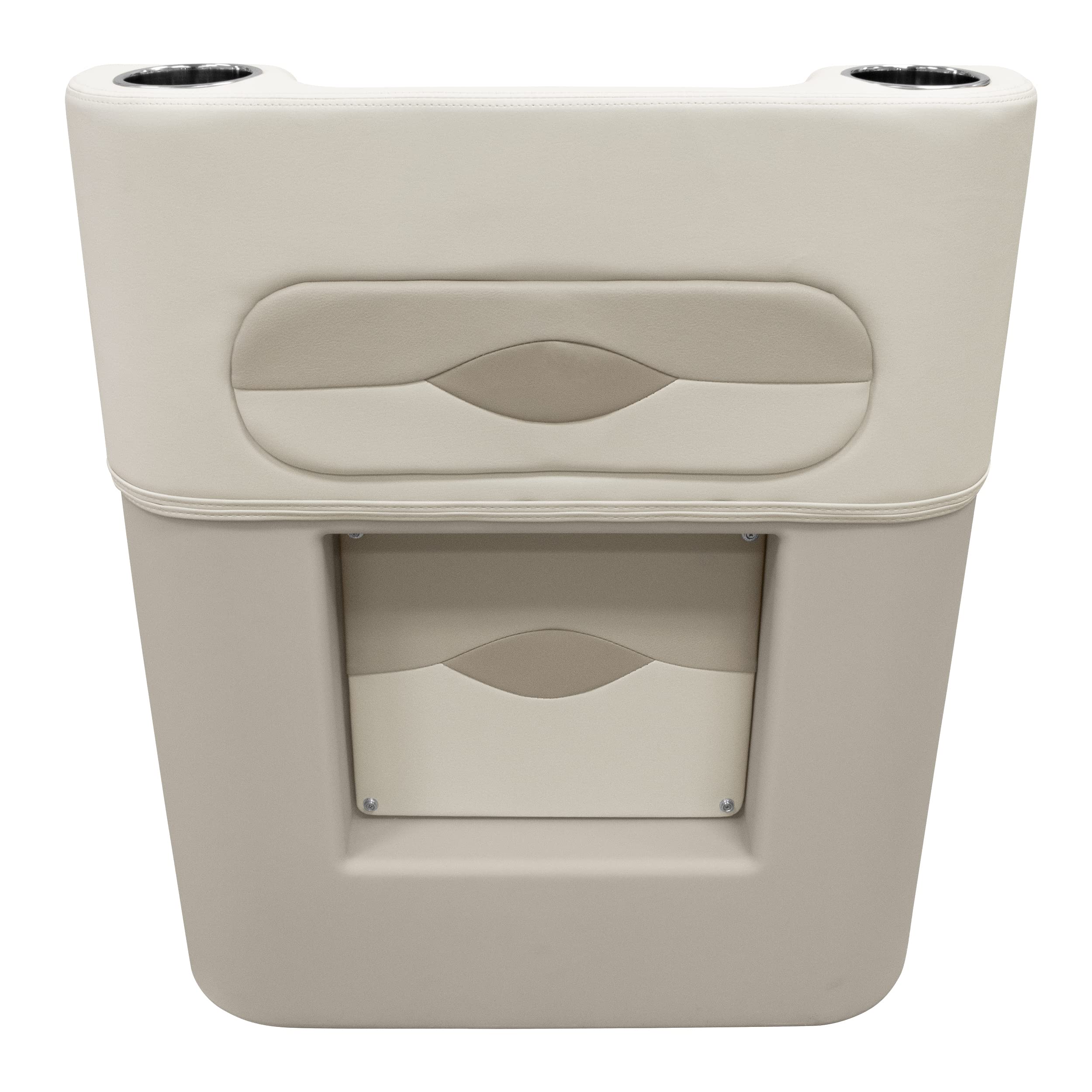 Wise Premier Series BM1158-1066 Pontoon Helm Steering Console, Stone/Mocha Java/Khaki