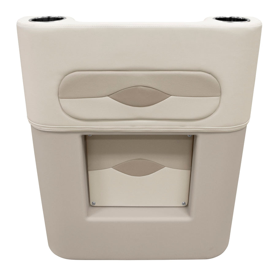 Wise Premier Series BM1158-1066 Pontoon Helm Steering Console, Stone/Mocha Java/Khaki