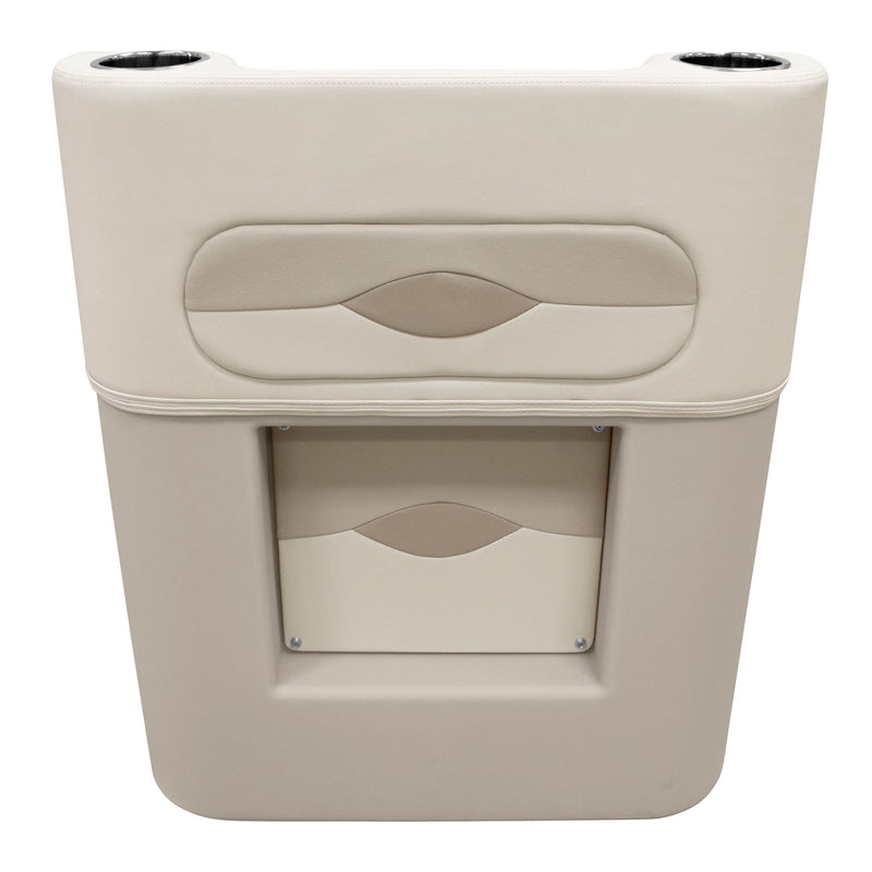 Wise Premier Series BM1158-1066 Pontoon Helm Steering Console, Stone/Mocha Java/Khaki