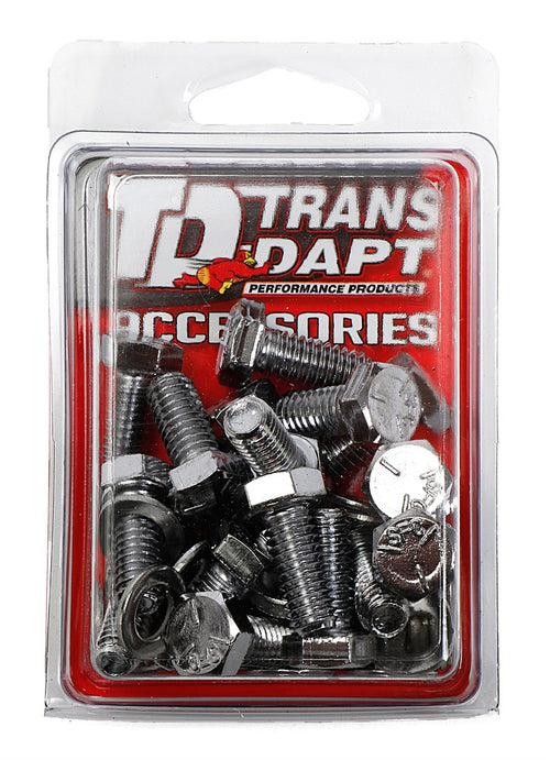 OIL PAN BOLT SET TRANS-DAPT PERFORMANCE FOR FORD 390-428 AND BUICK V6 (9289)