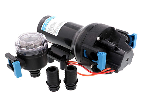 Jabsco Heavy Duty Hotshot HD6 Washdown Pump w/25' HoseCoil - 12V - 6 GPM - 70 PSI