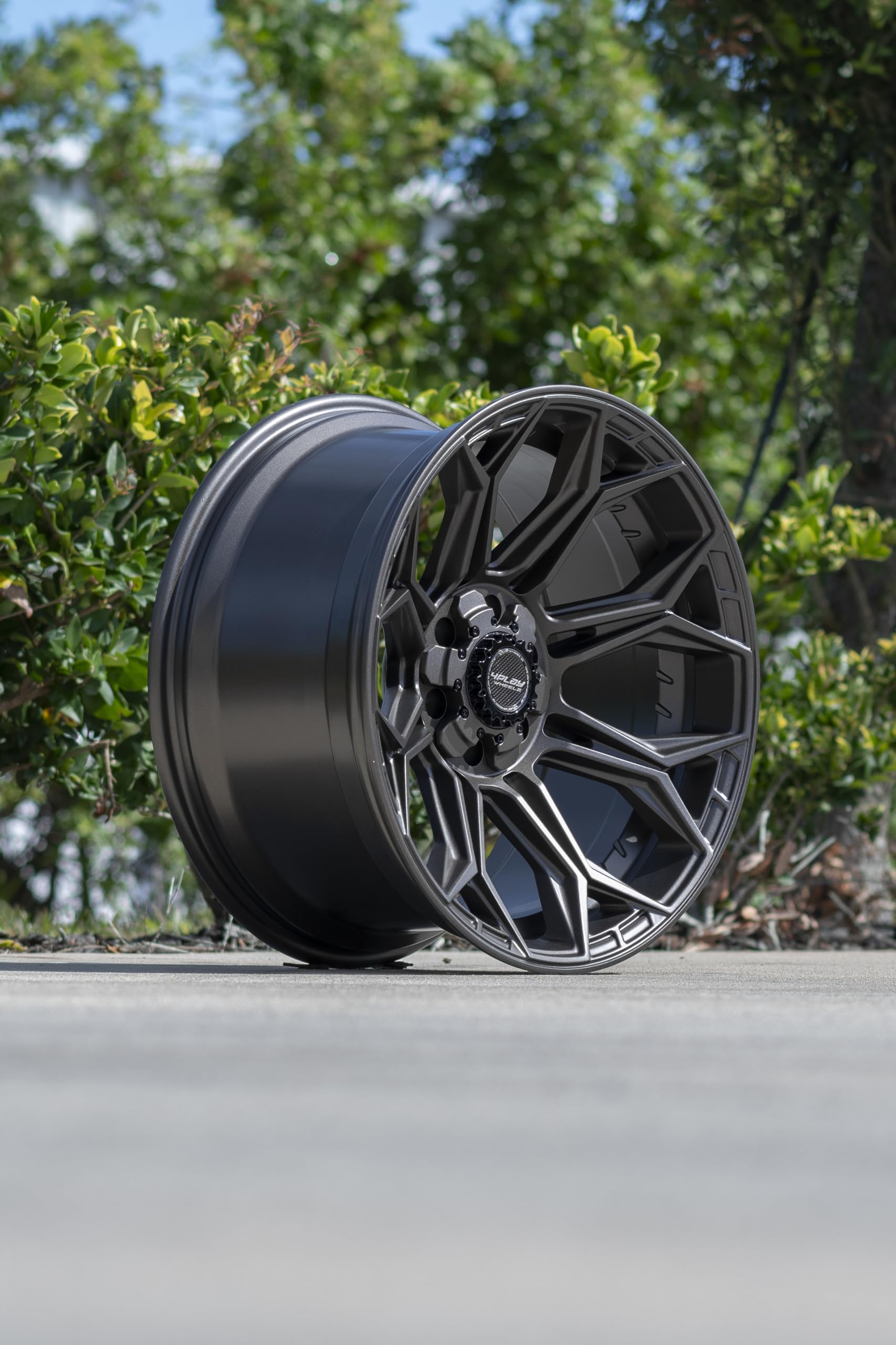 20 Inch 4PLAY Wheels Rim 4P83 Fits 6x135 & 6x139.7 20x10 Satin Bronze (1)