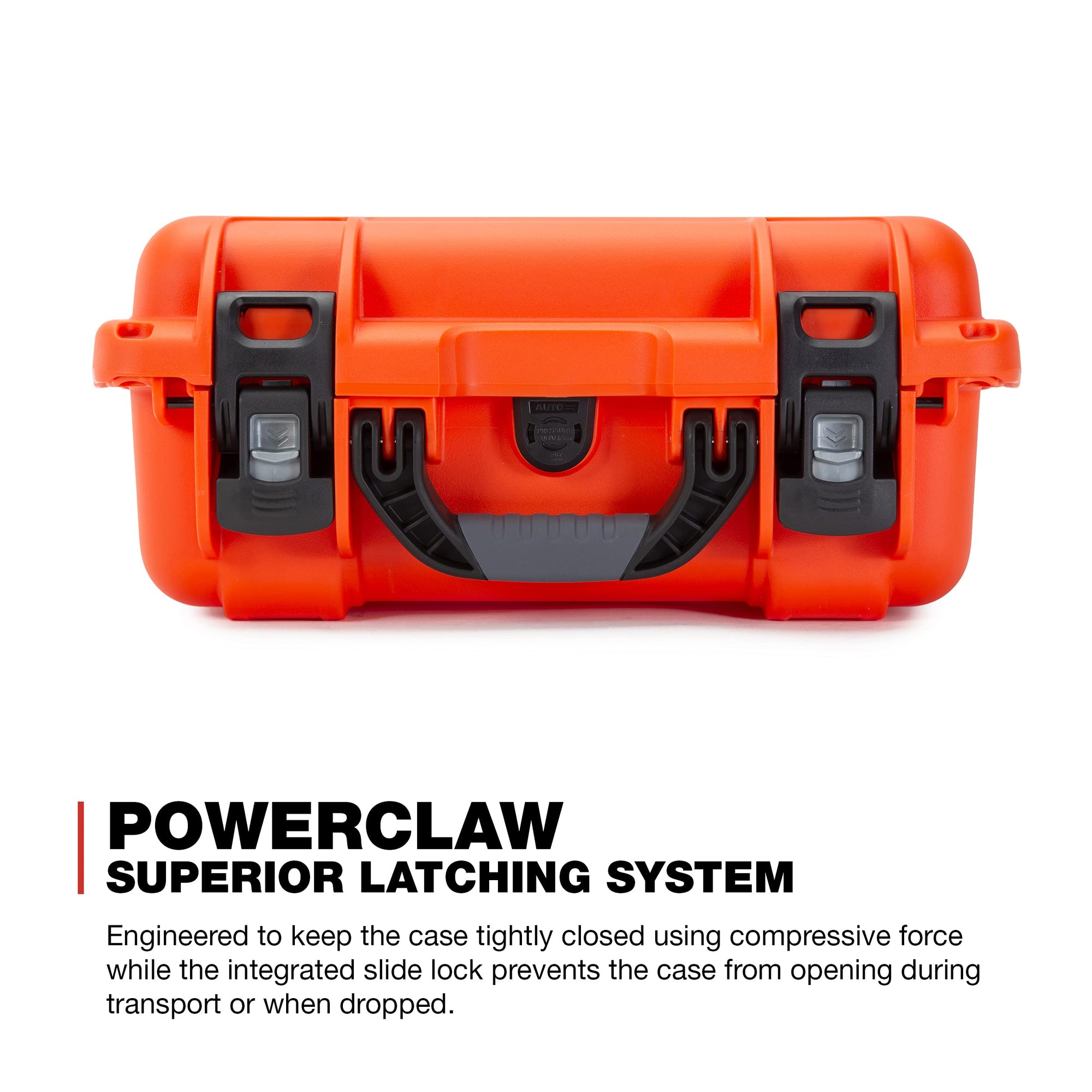 Waterproof Hard Case Nanuk 915 with Foam Insert for DJI Avata FPV Unit, Goggles and Controller - Orange